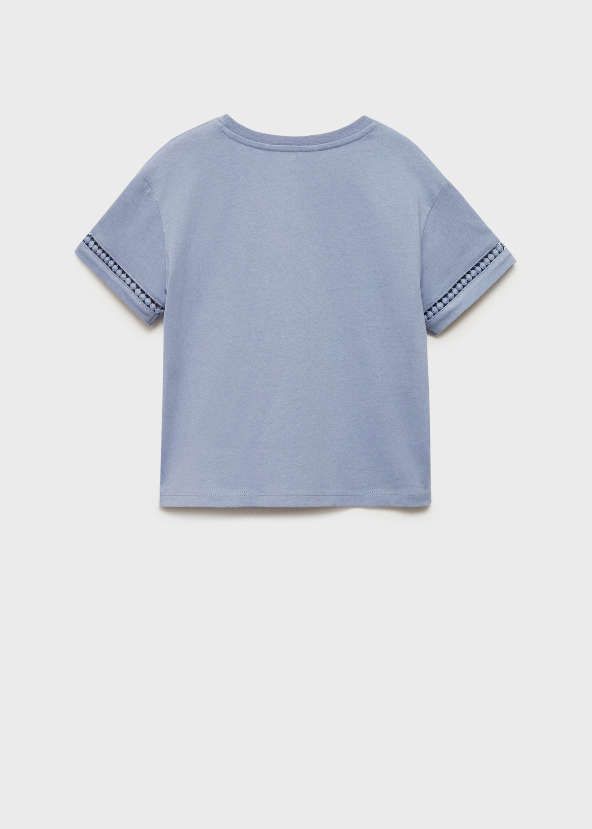 Openwork details T-shirt - Reverse of the article