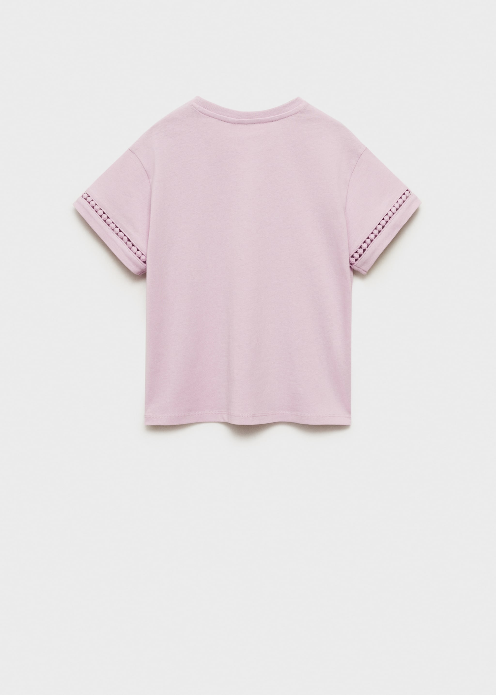 Openwork details T-shirt - Reverse of the article