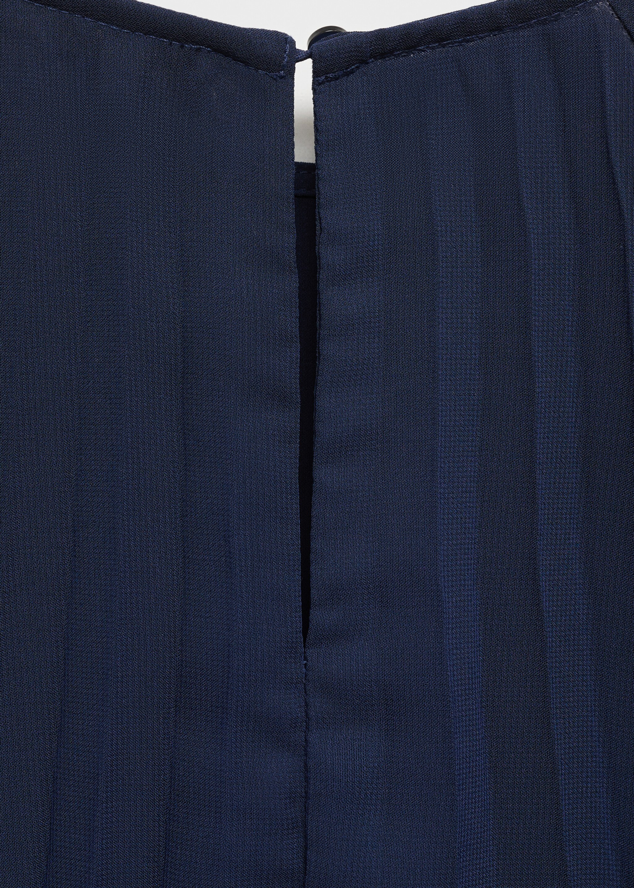 Vestido plisado cinturón lazo - Detalle del artículo 0