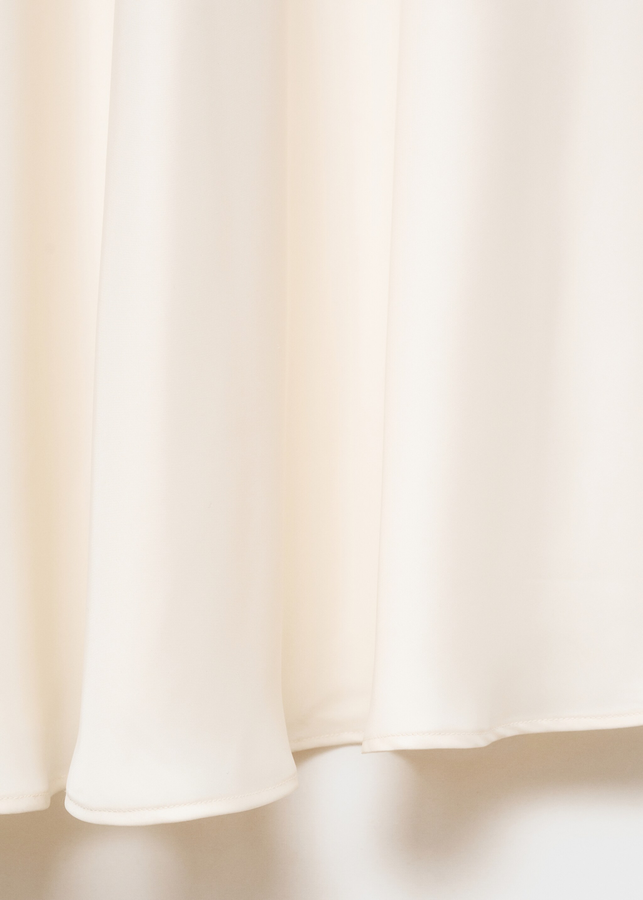 Vestido largo satinado - Detalle del artículo 0