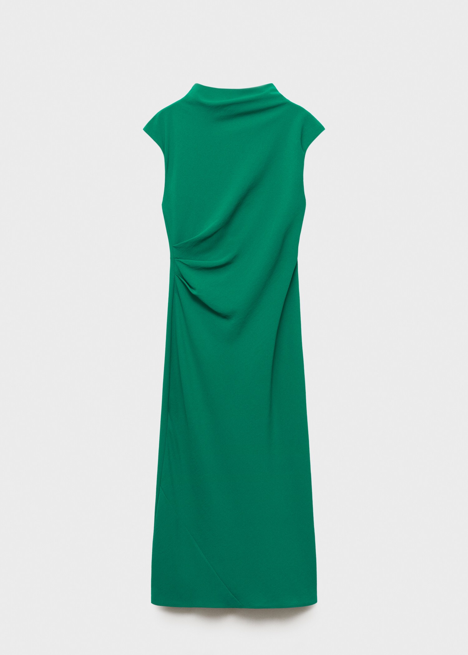 Robe évasée taille drapée - Article sans modèle
