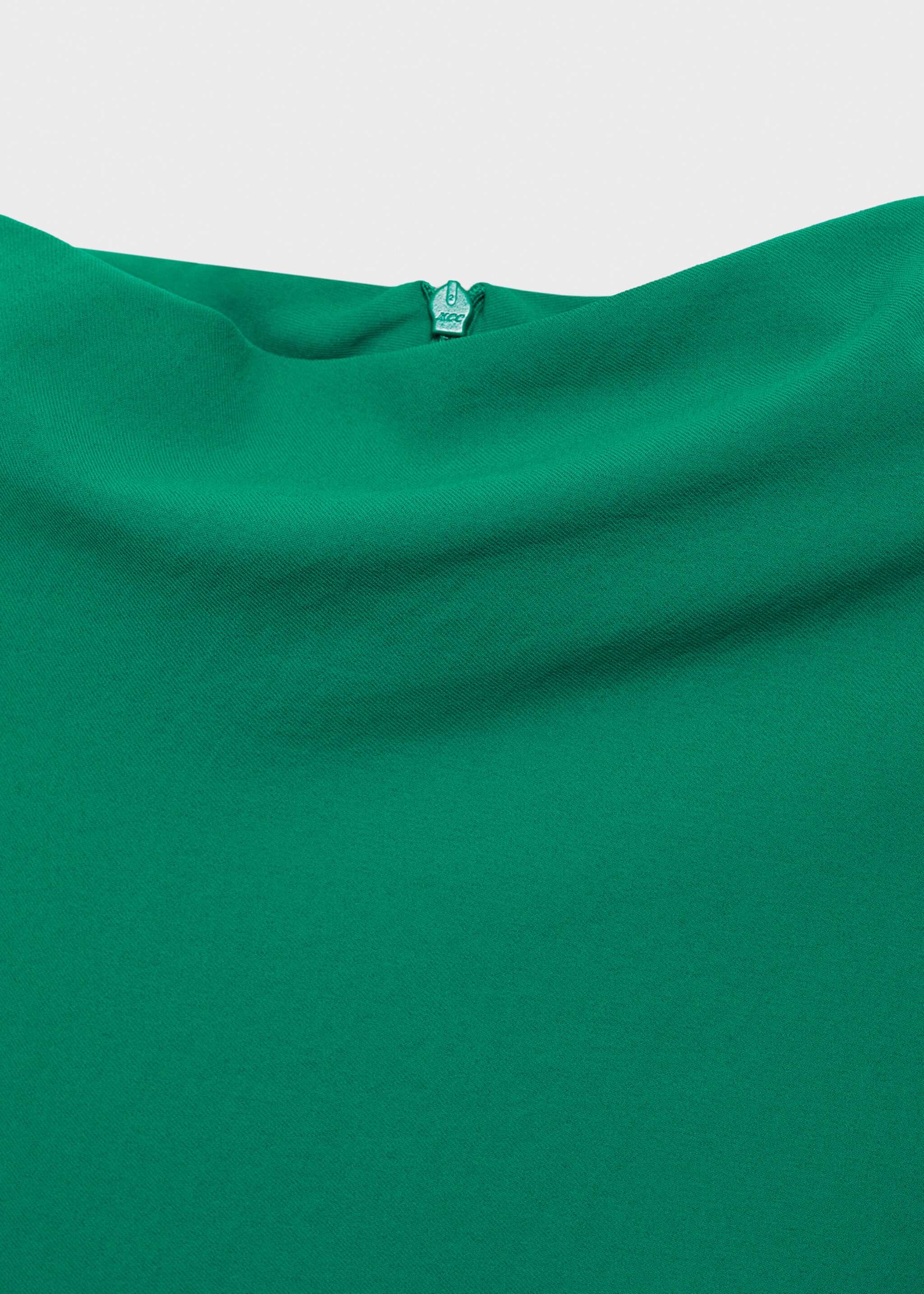 A-line dress with draped waist - Details of the article 8