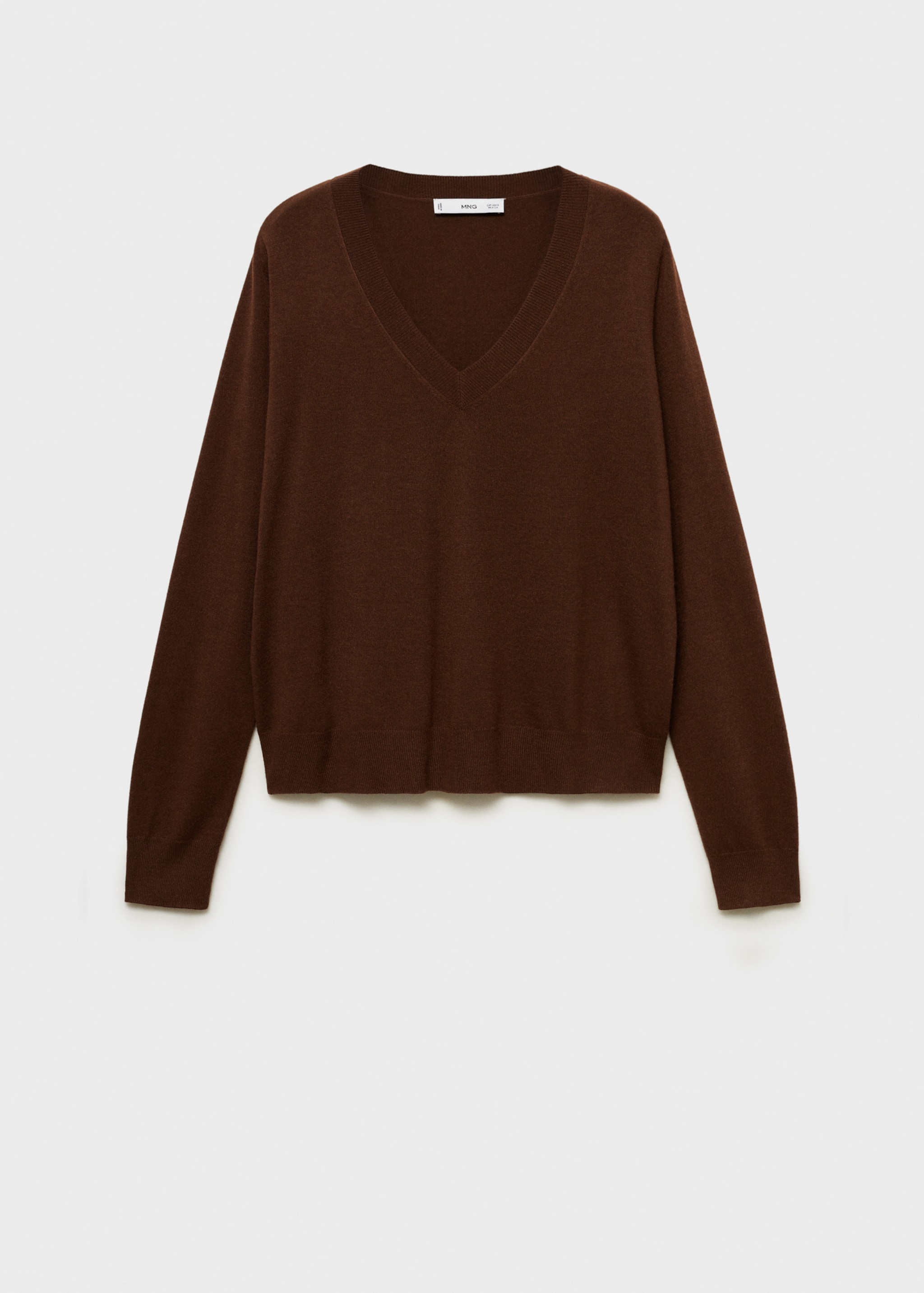 Pull-over maille col en V - Article sans modèle