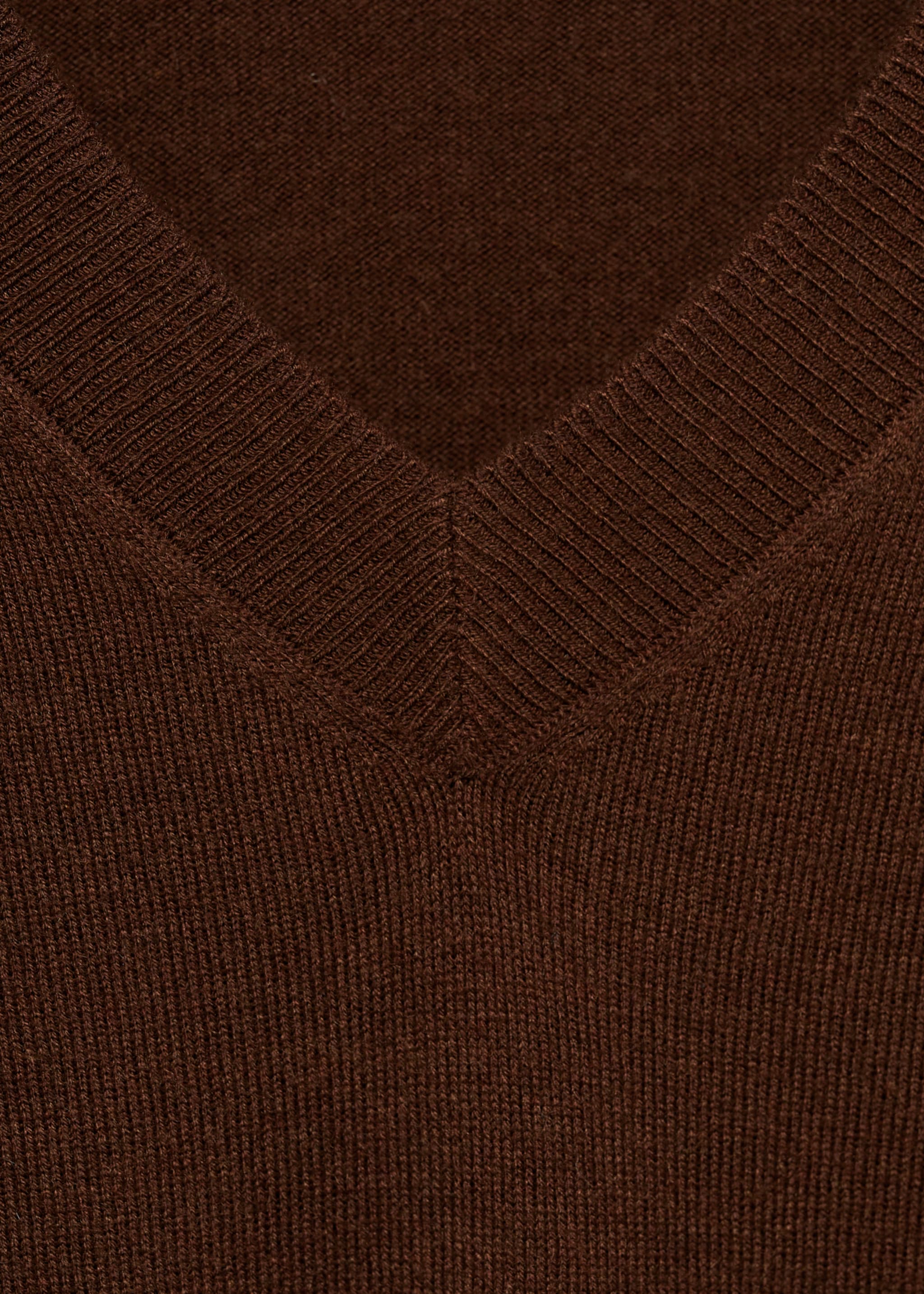 Pull-over maille col en V - Détail de l'article 8