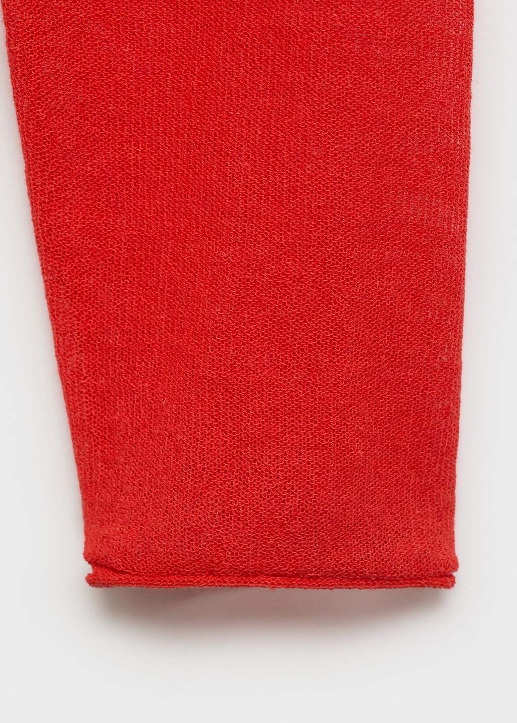 Semi-transparent turtleneck sweater