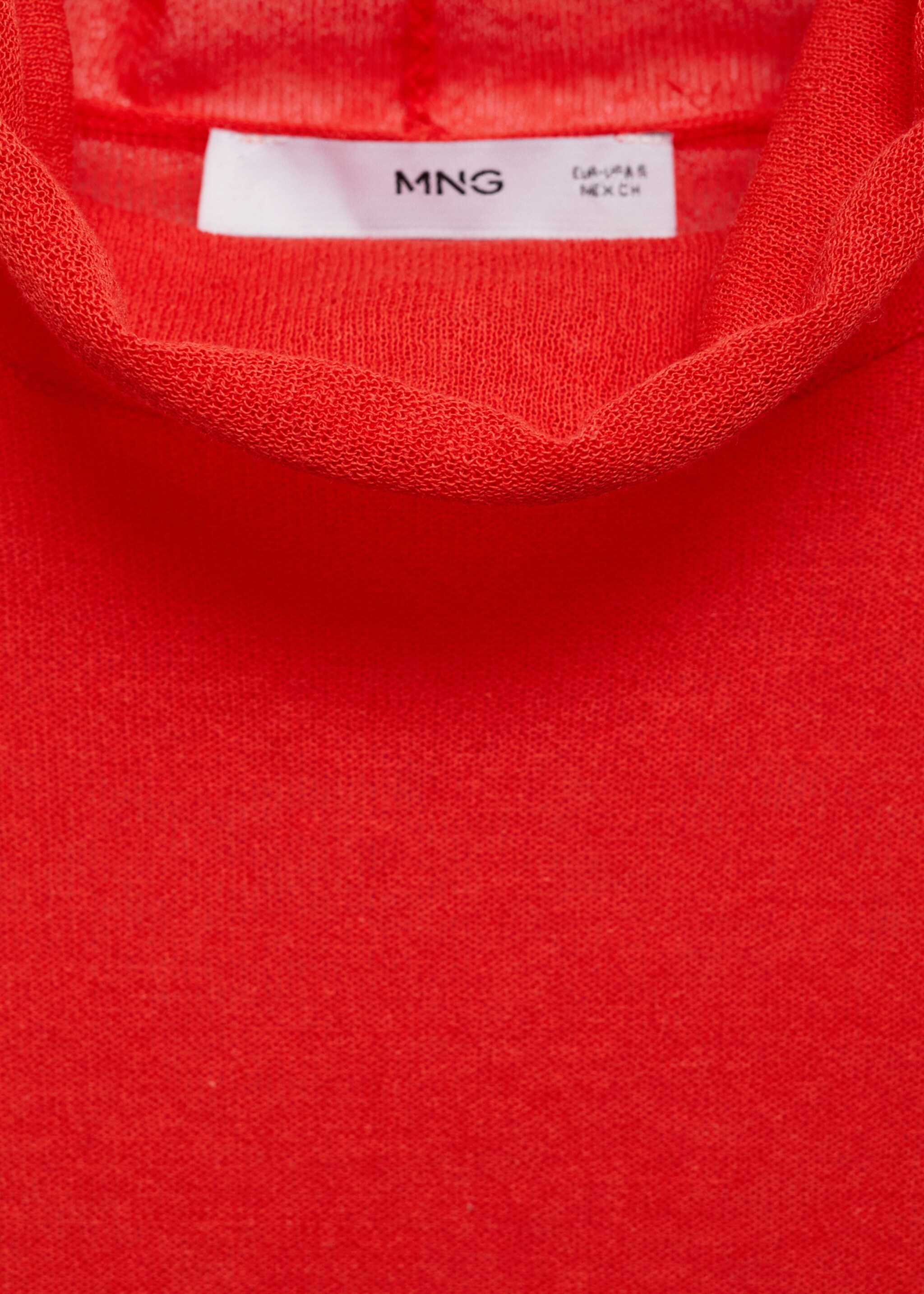 Semi-transparent turtleneck sweater - Details of the article 8