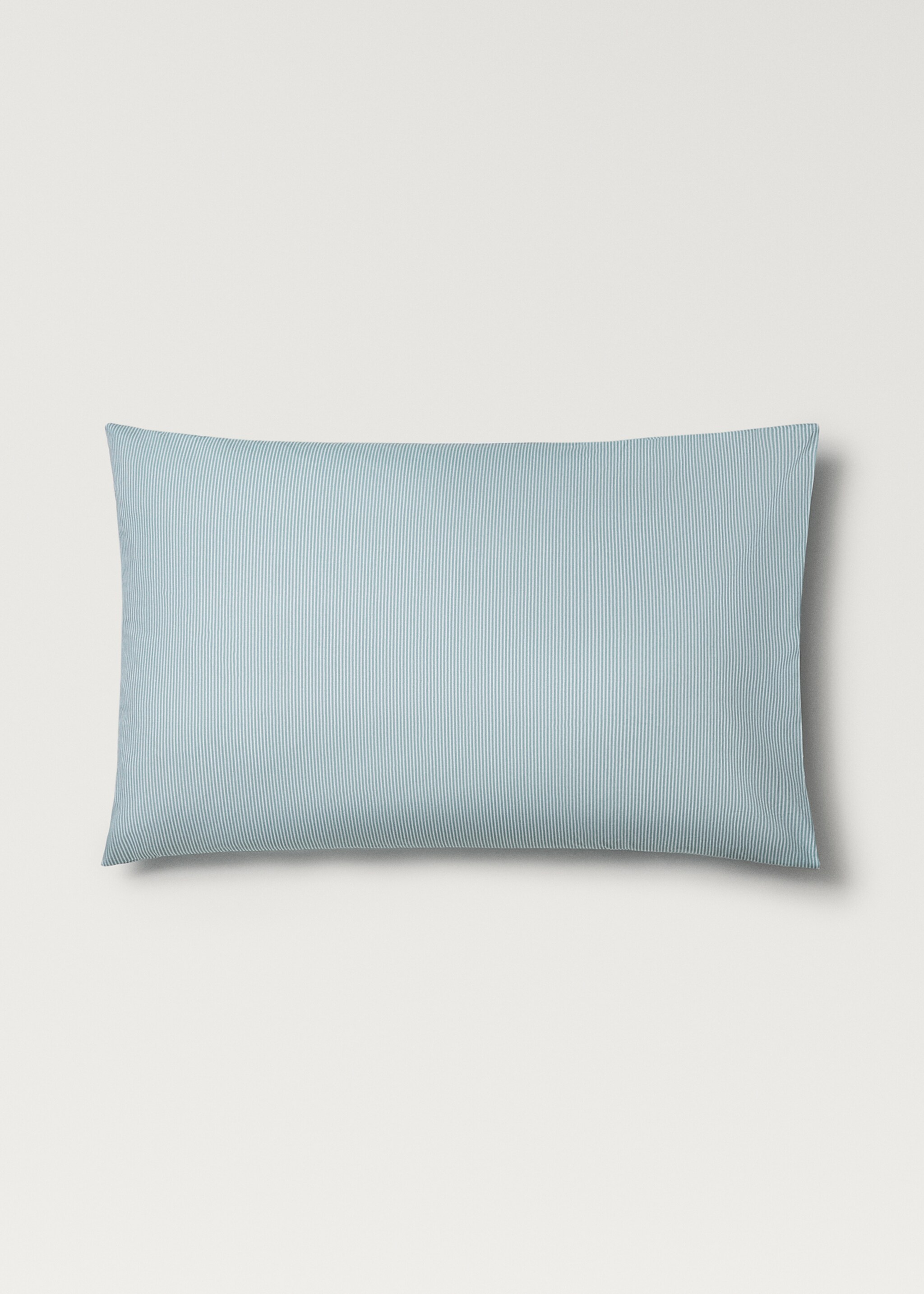 Cotton percale striped children's pillowcase, 50x75 cm - Article without model