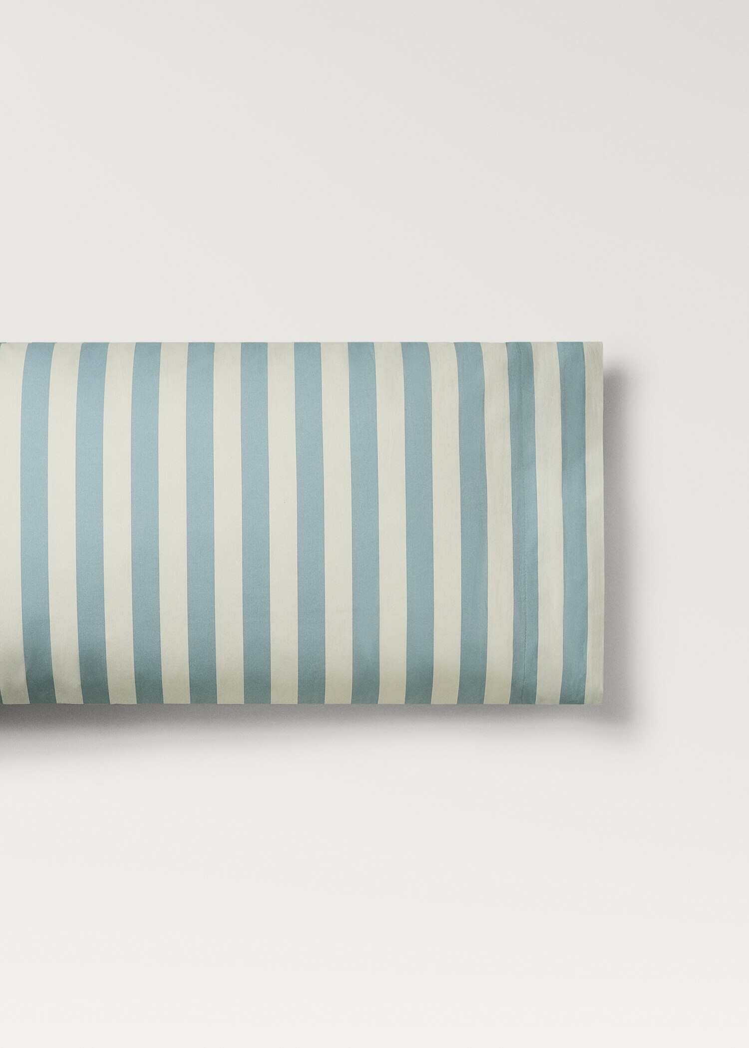 Kinderkissenbezug aus Baumwollperkal mit breiten Streifen 45x110 cm - Artikel ohne Model