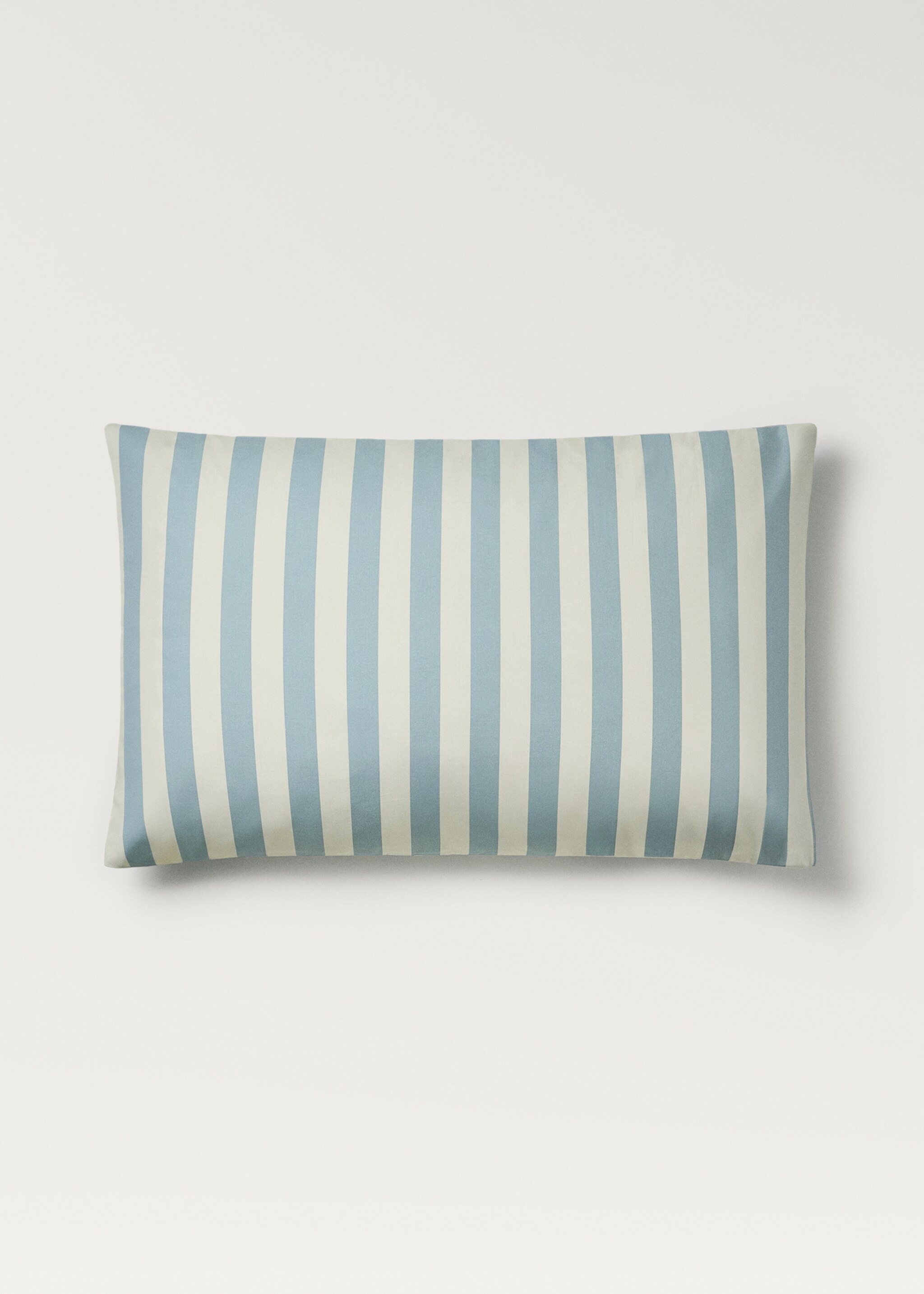 Cotton percale thick-striped children's pillowcase, 50x75 cm - Article without model