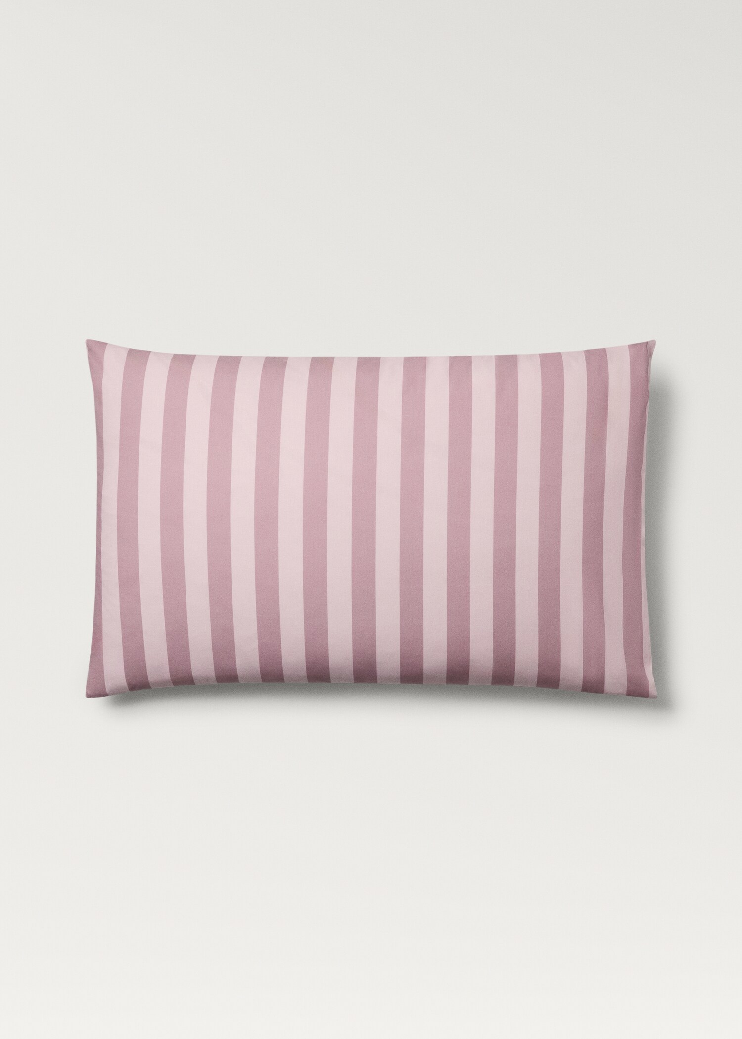 Cotton percale thick-striped children's pillowcase 50x75 cm - Article without model