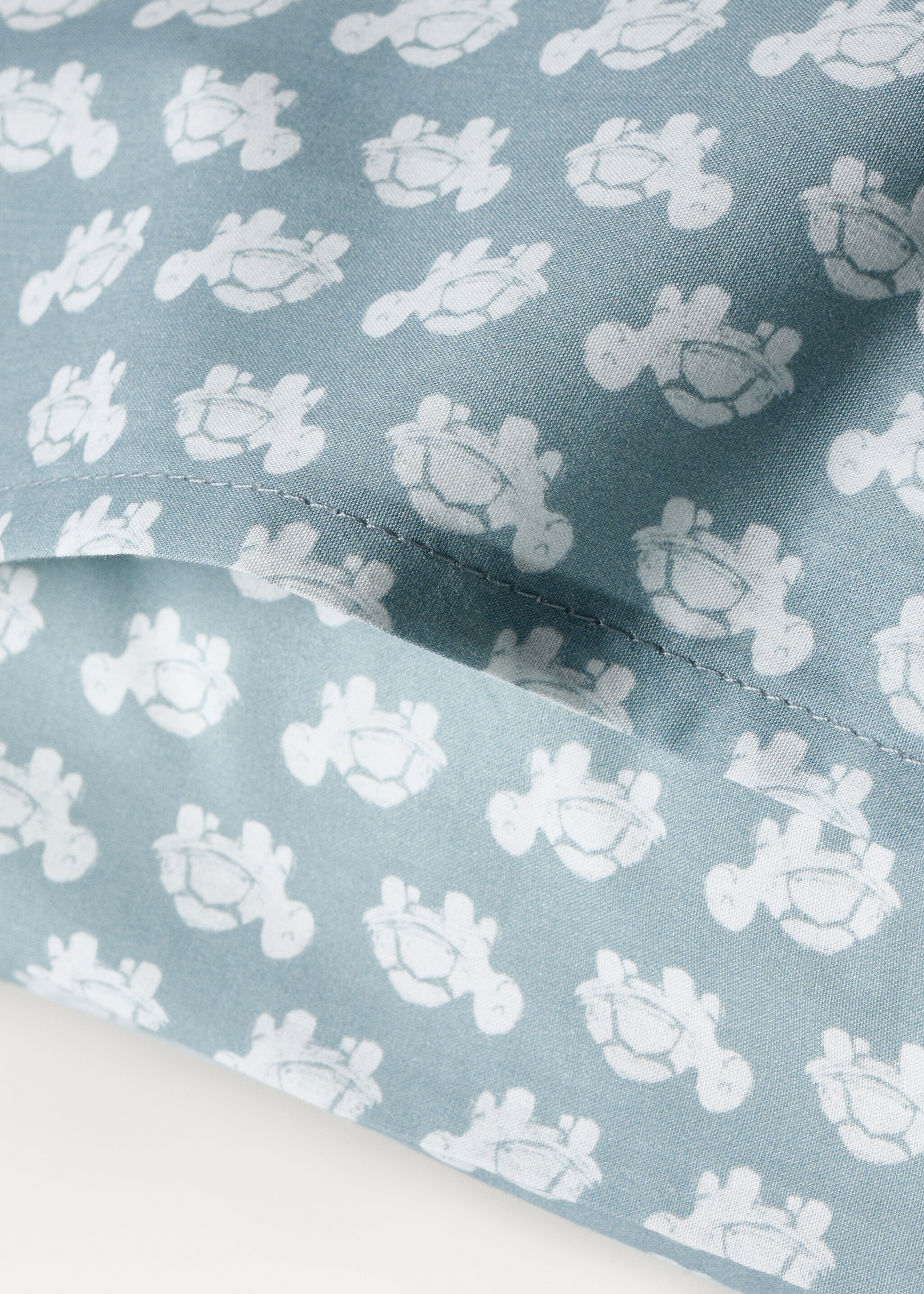 Cotton percale printed children's pillowcase 50x75 cm - Details of the article 1