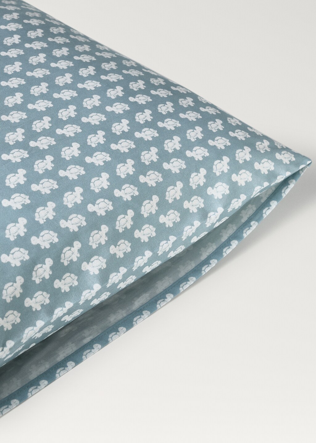 Cotton percale printed children's pillowcase 50x75 cm