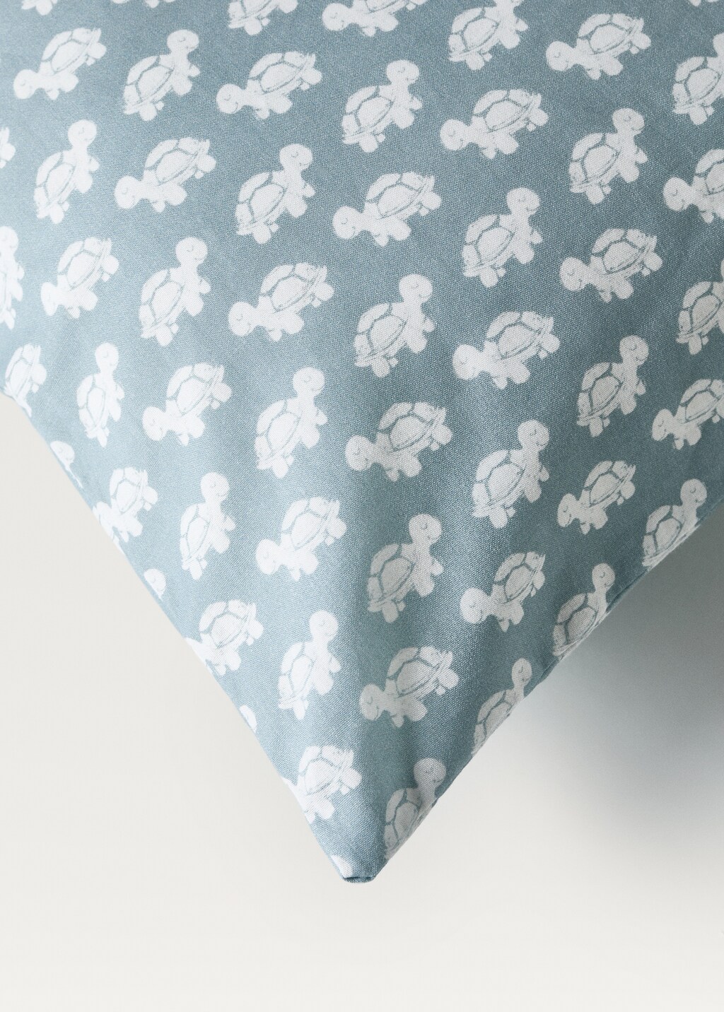 Cotton percale printed children's pillowcase 50x75 cm