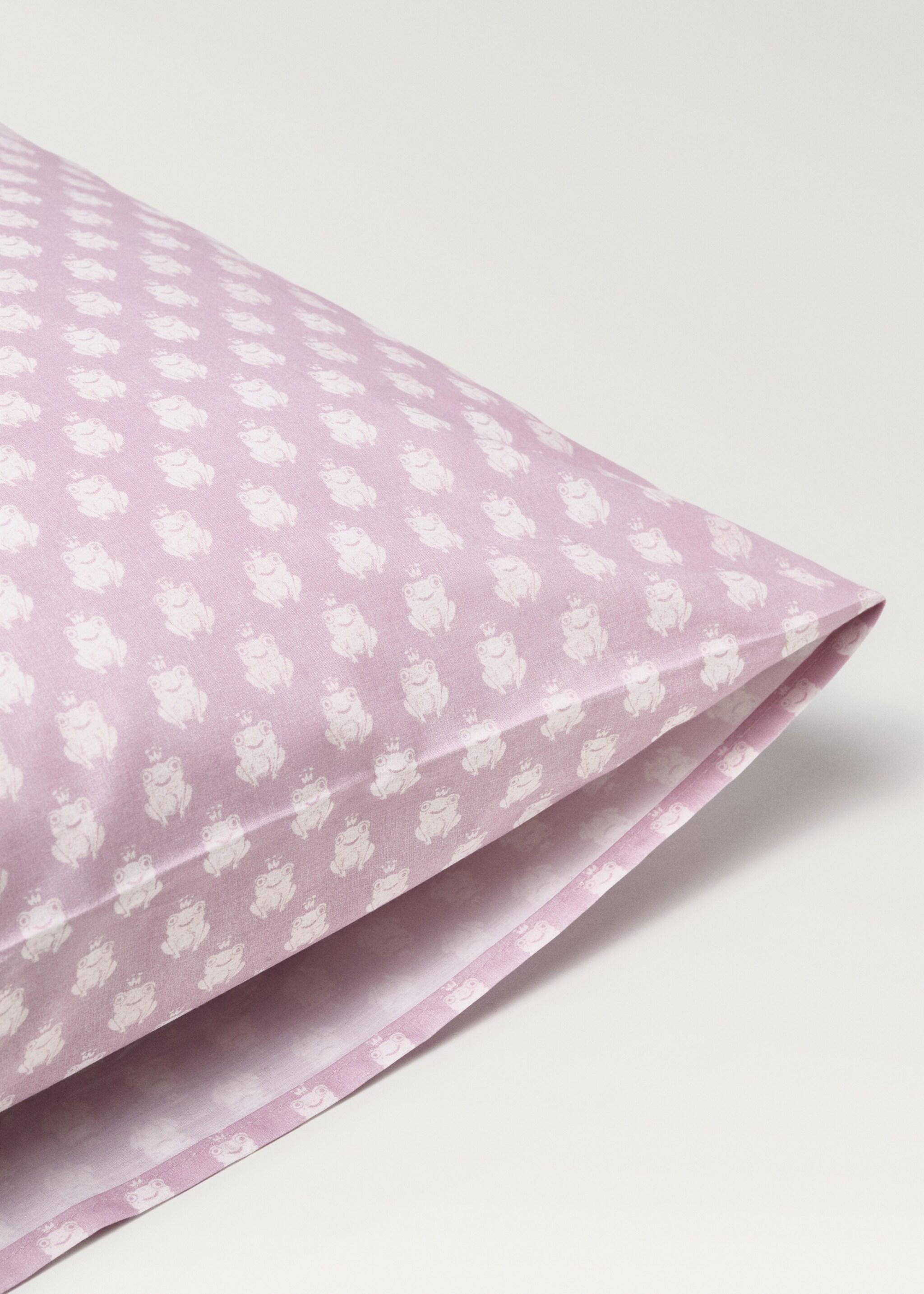 Funda coixinera infantil cotó percala estampada 50x75 cm - Detall de l'article 2