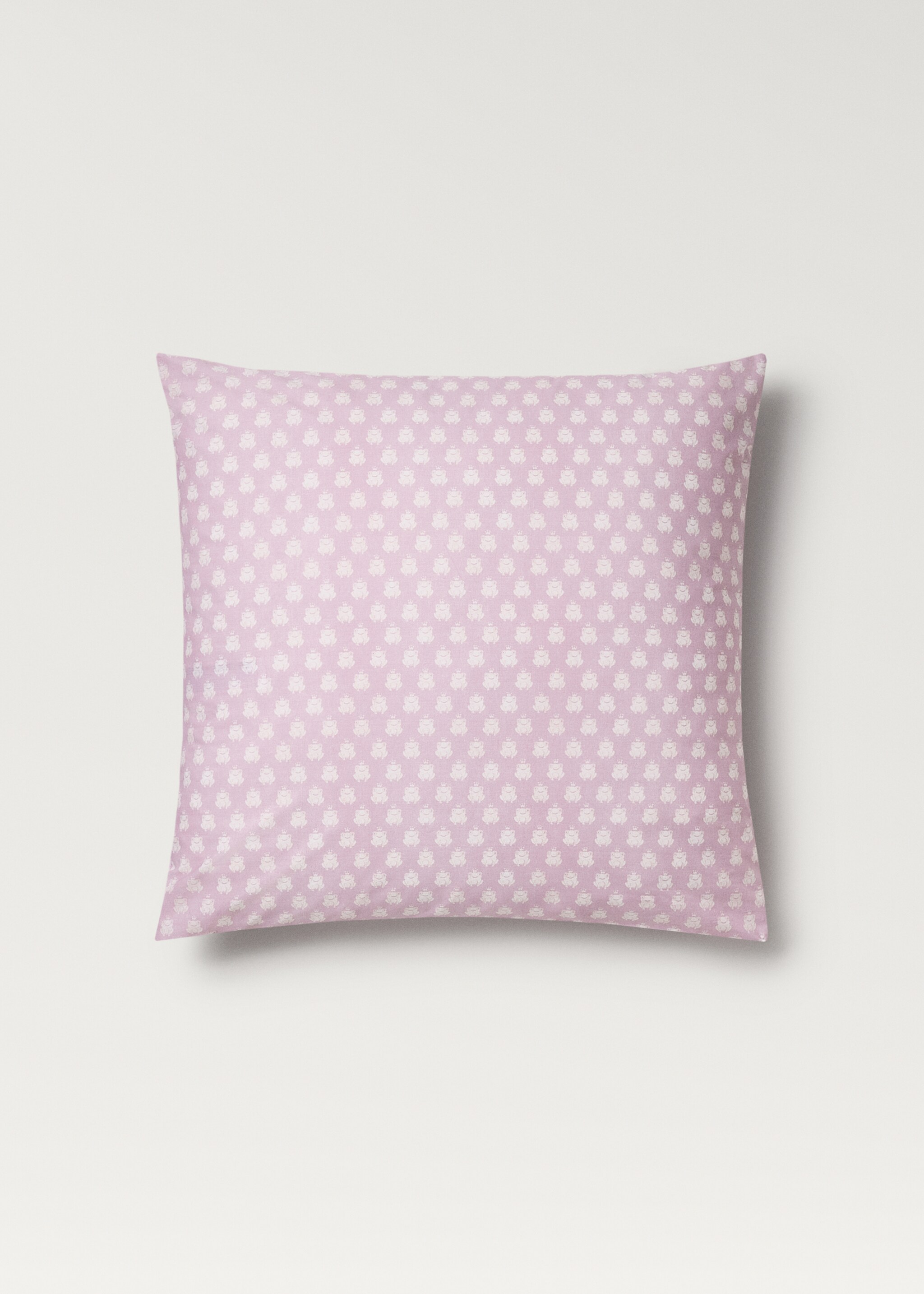 Cotton percale printed children's pillowcase 60x60 cm - Article without model