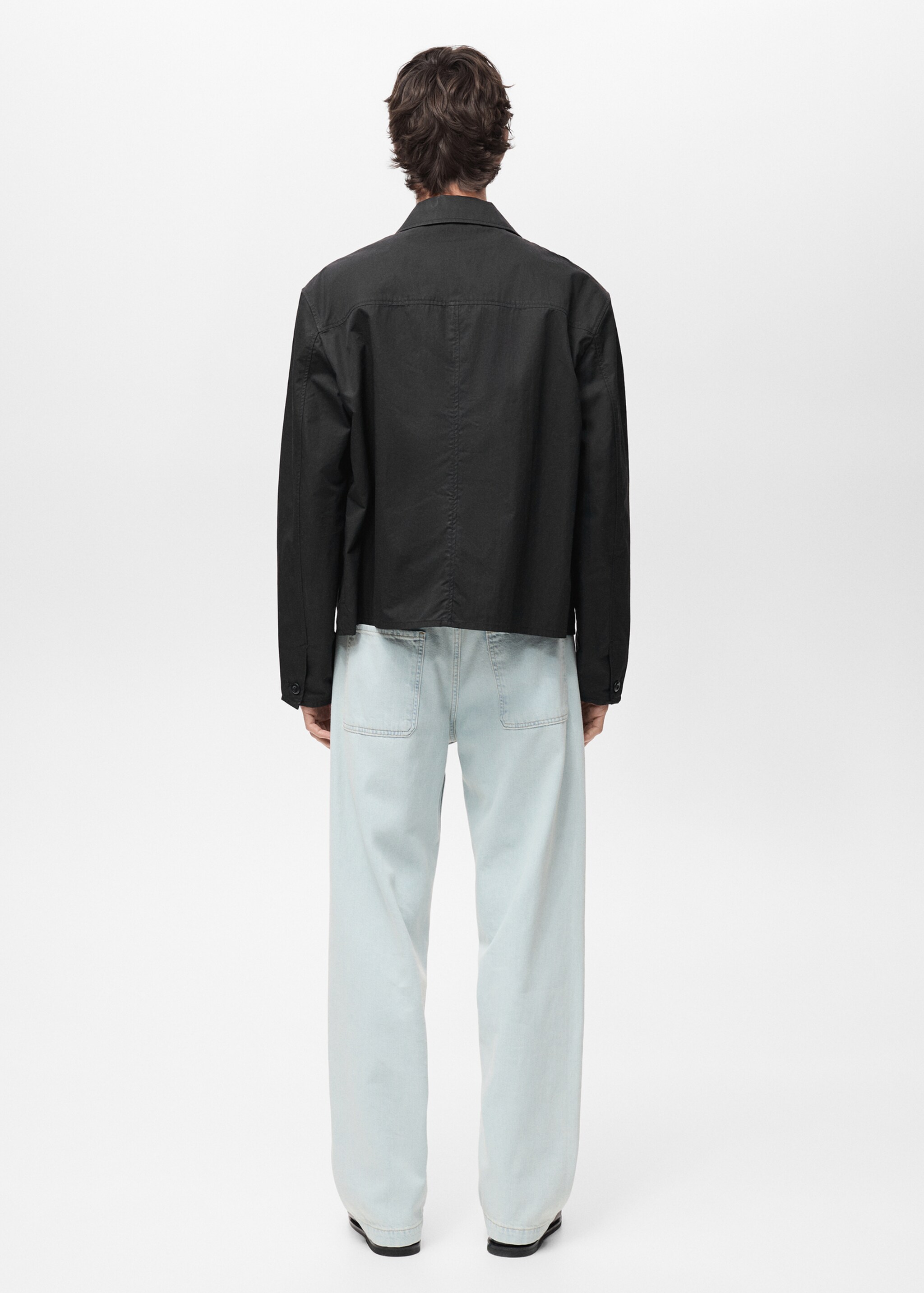 Surchemise relaxed-fit coton - Verso de l’article
