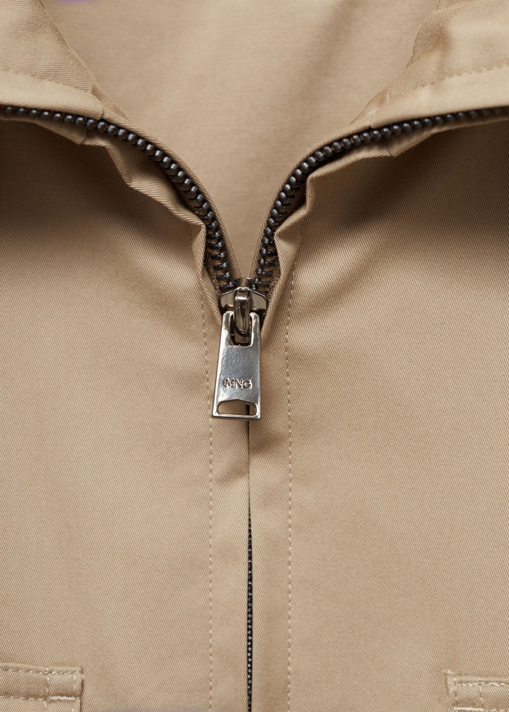 Relaxed-fit cotton jacket - Details of the article 8