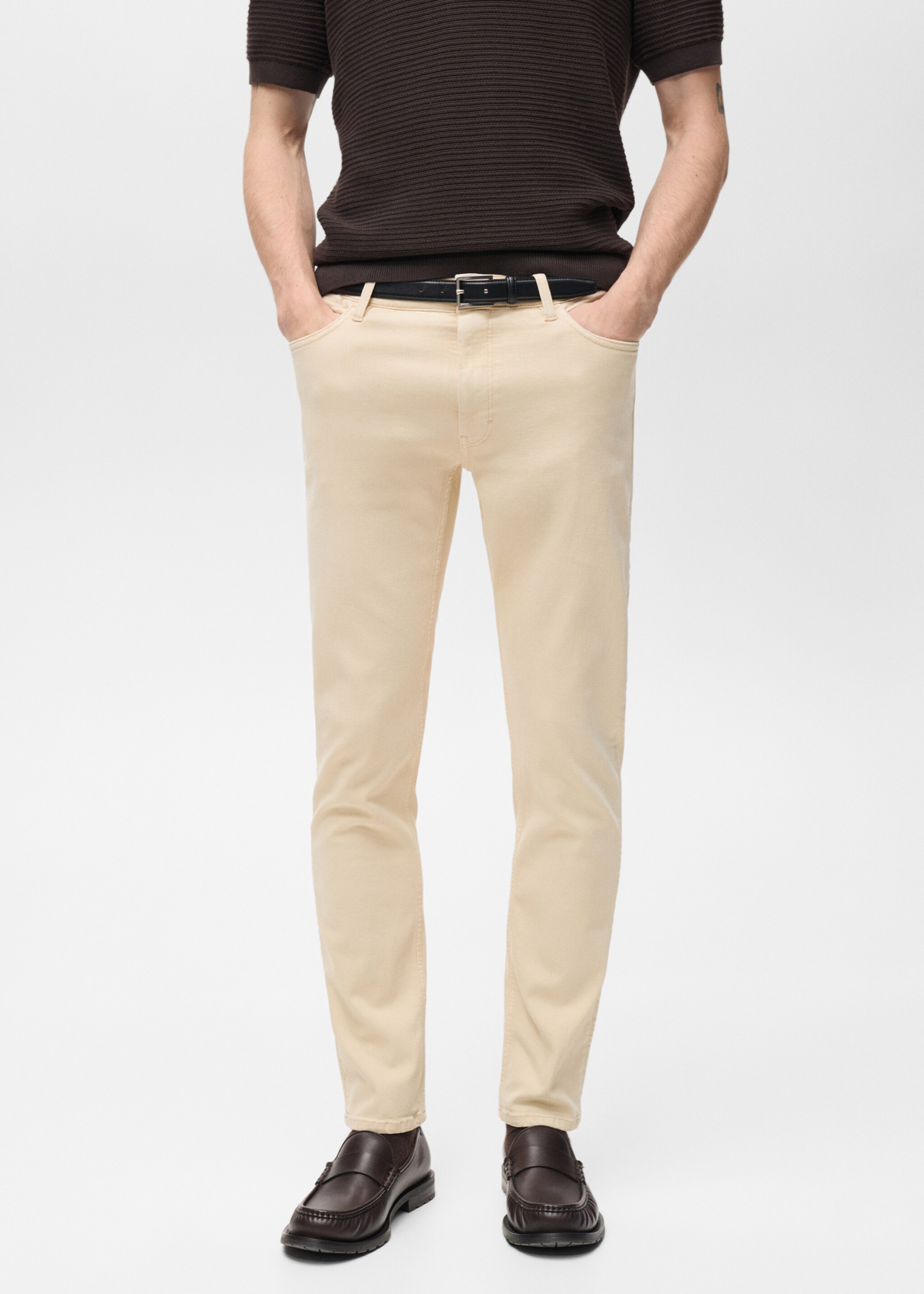Patrick ultra Soft Touch slim fit jeans - Middenvlak