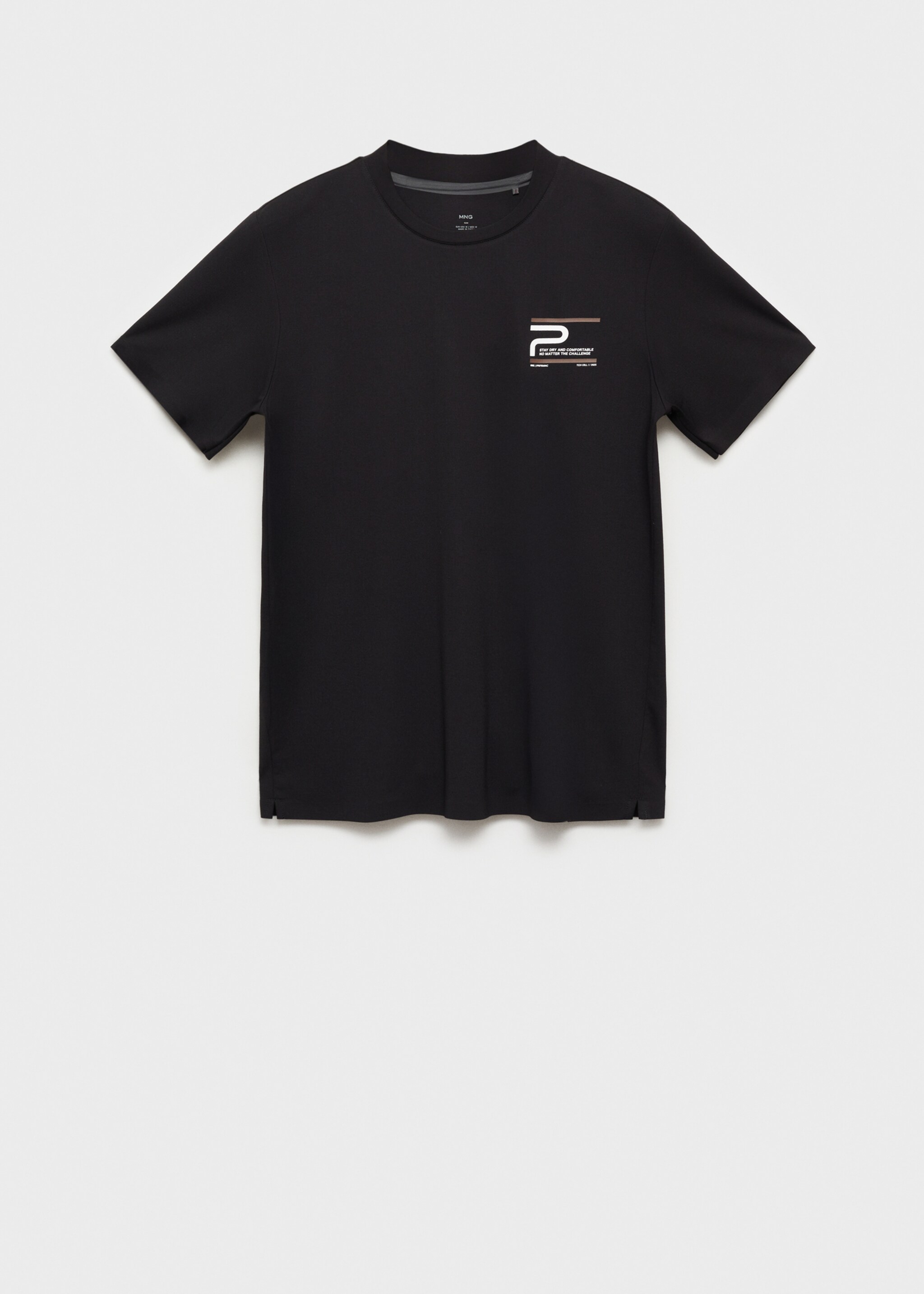 COOLMAX® slim fit printed T-shirt - Article without model