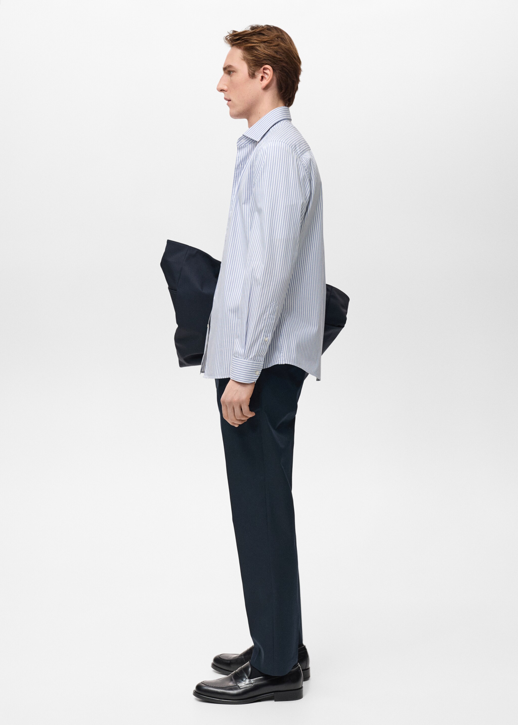 Camisa 100% algodón rayas - Detalle del artículo 2