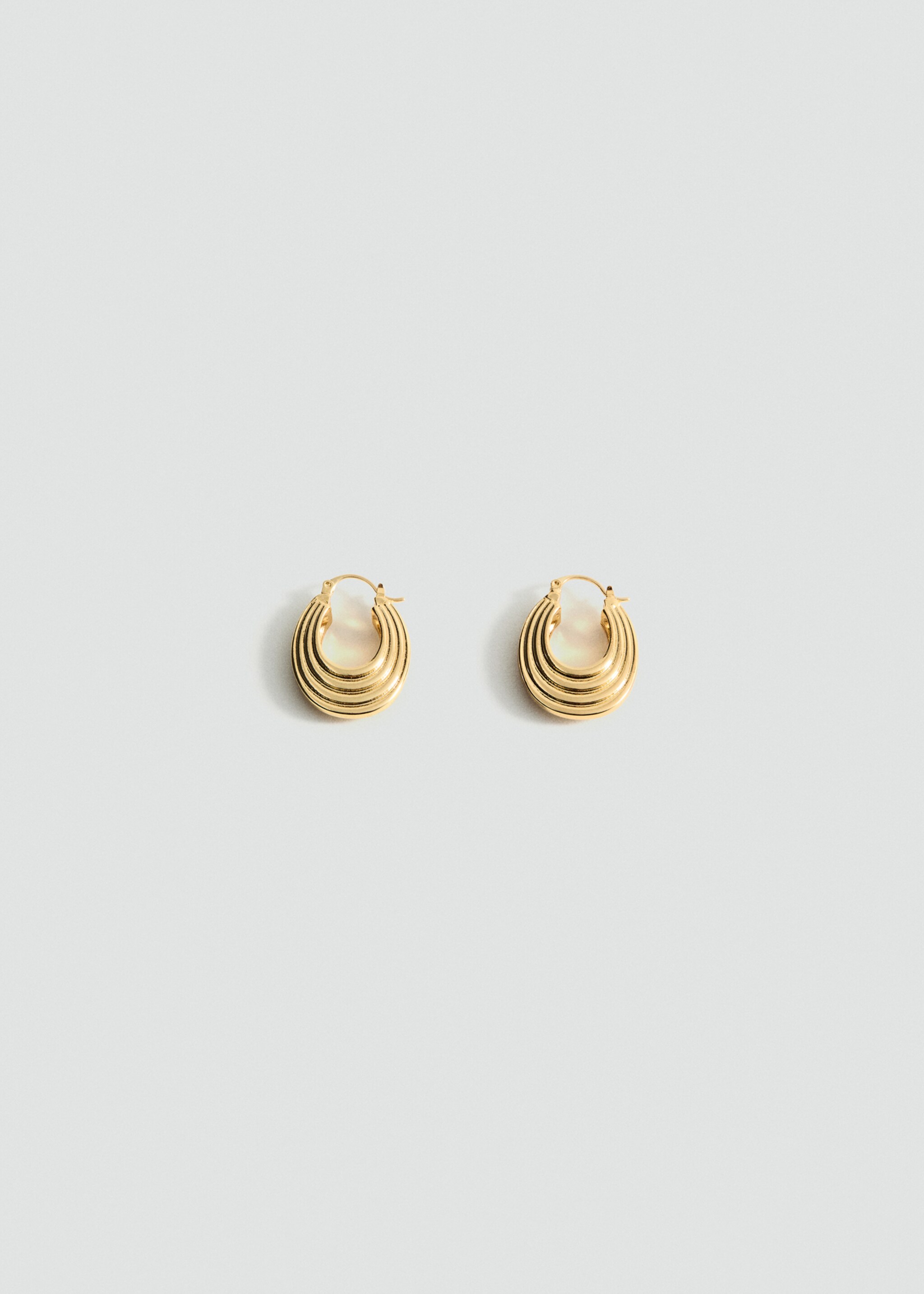 Pendientes aro relieve - Artículo sin modelo