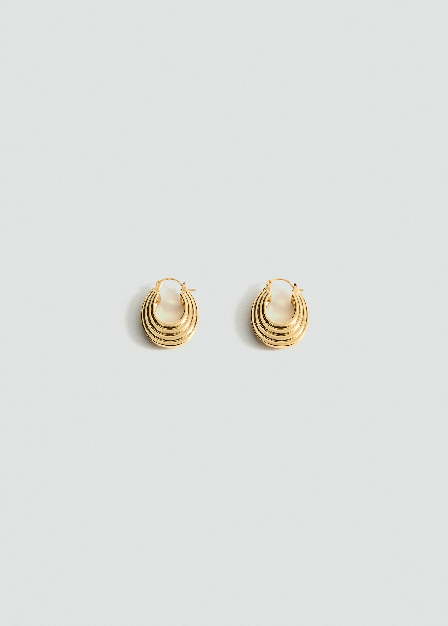 Pendientes aro relieve - Artículo sin modelo