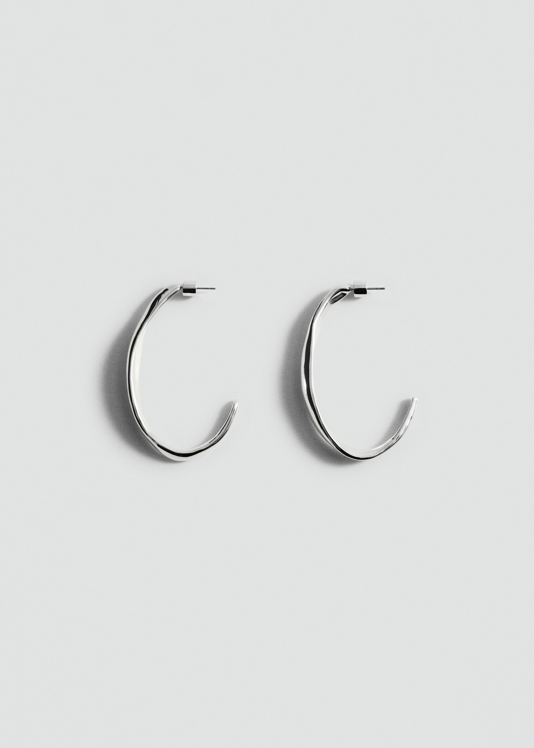 Twisted hoop earrings - Article without model