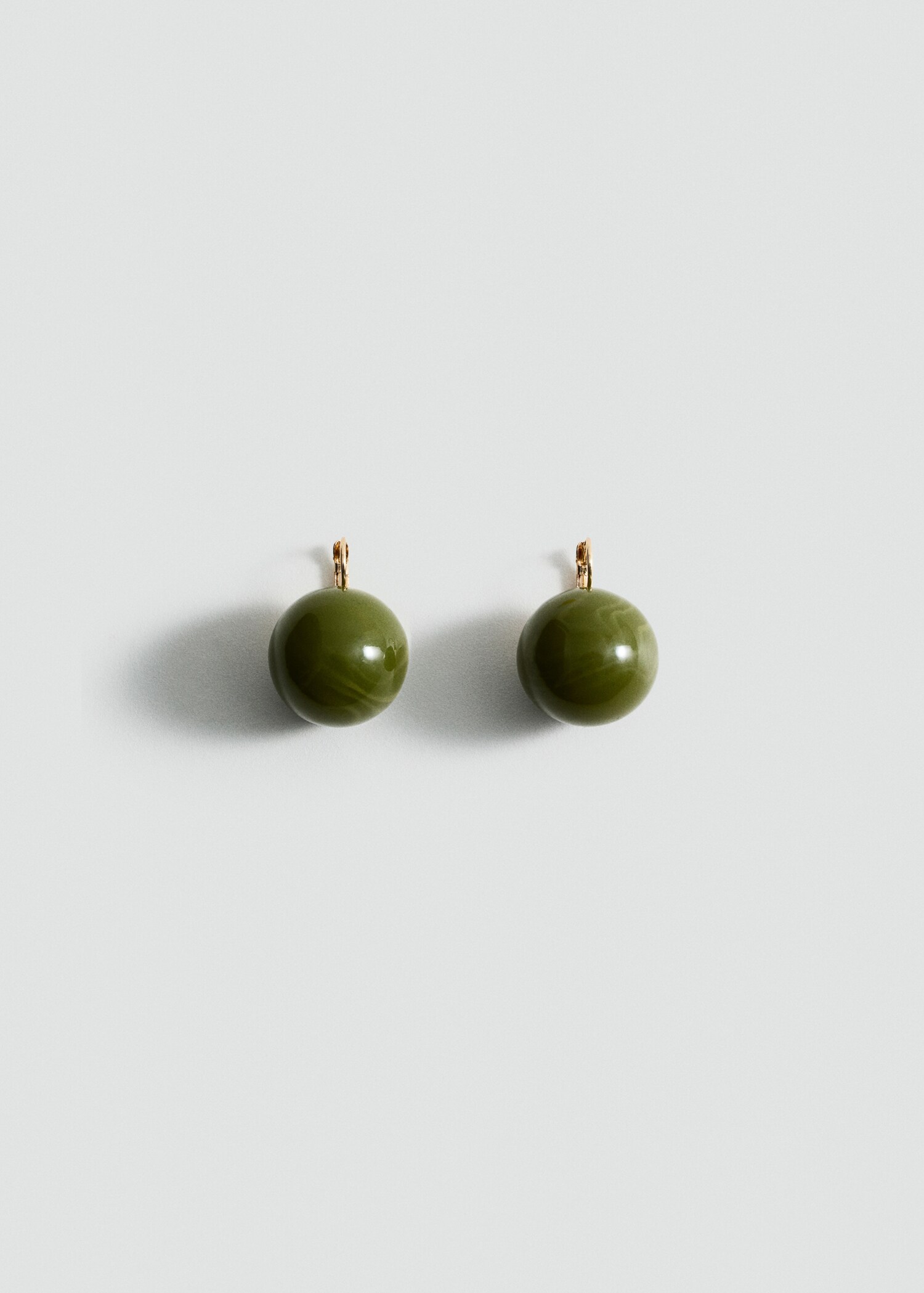 Pendientes bola resina - Artículo sin modelo