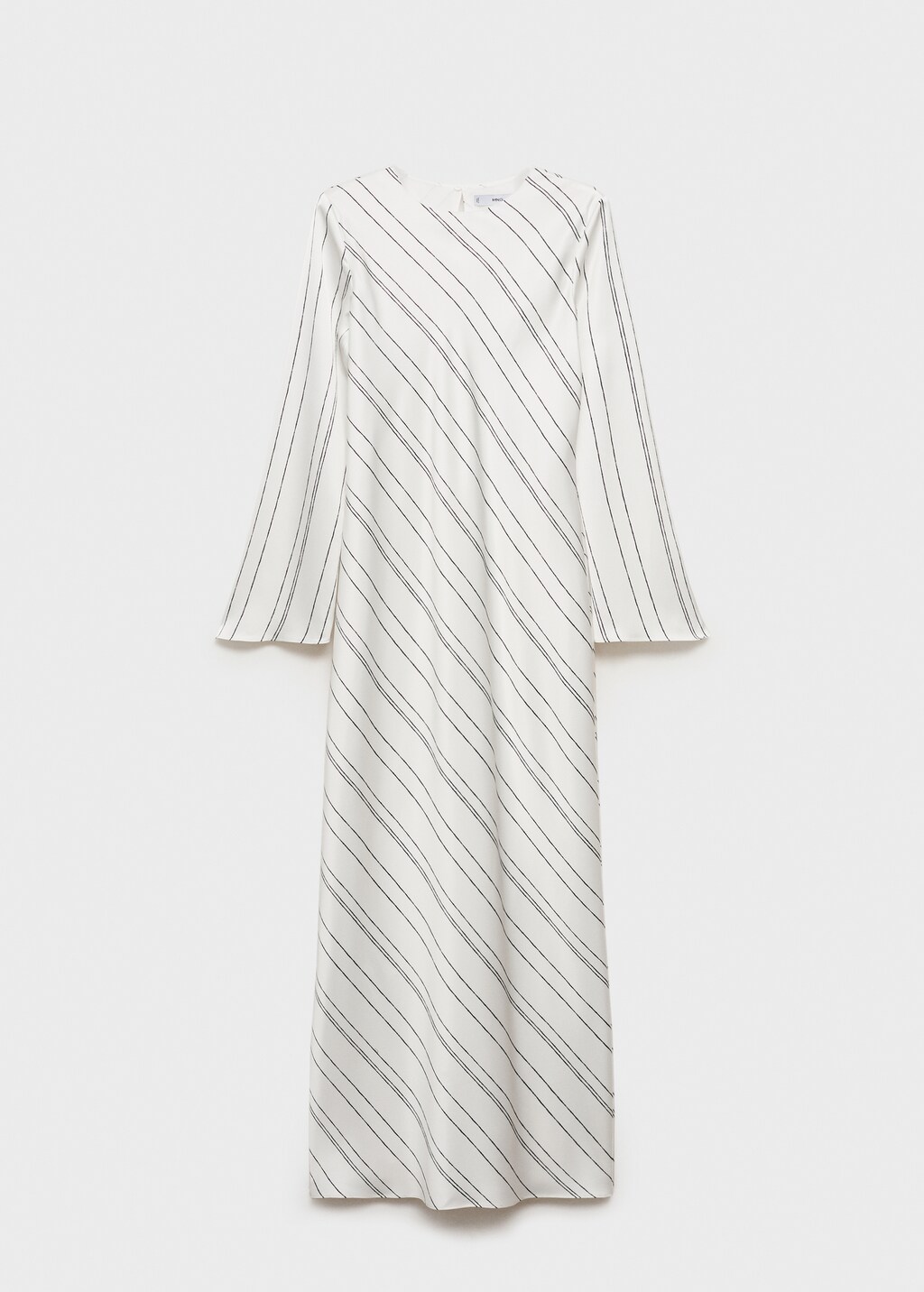 Striped satin dress - image 2