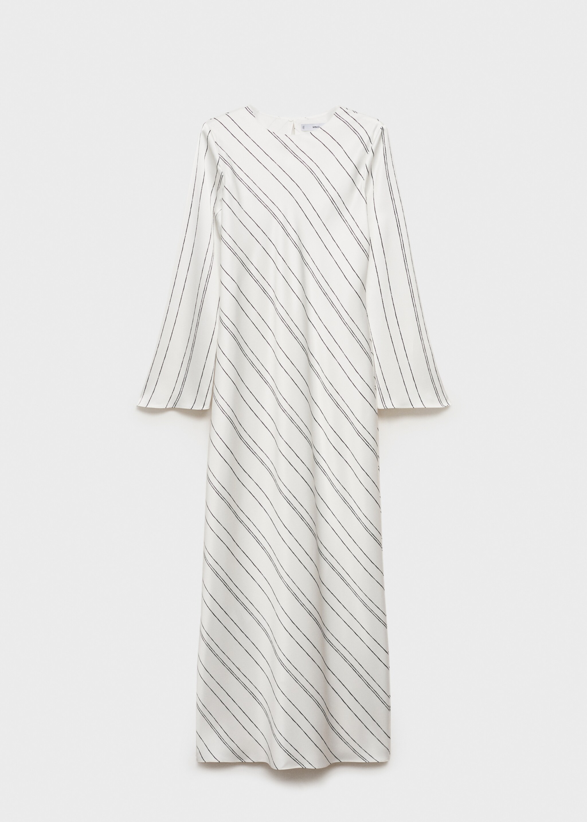 Vestido rayas satinado - Artículo sin modelo
