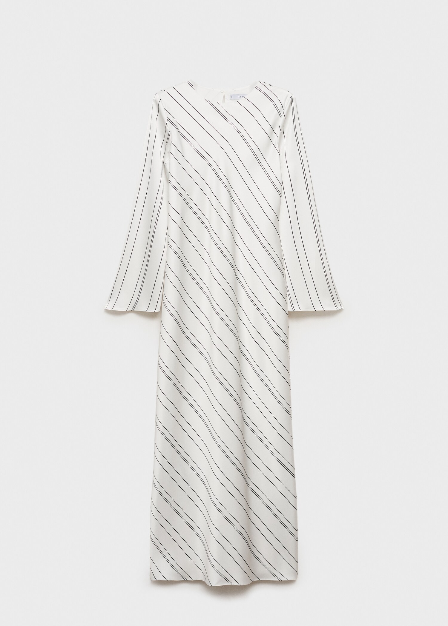 Vestido rayas satinado - Artículo sin modelo