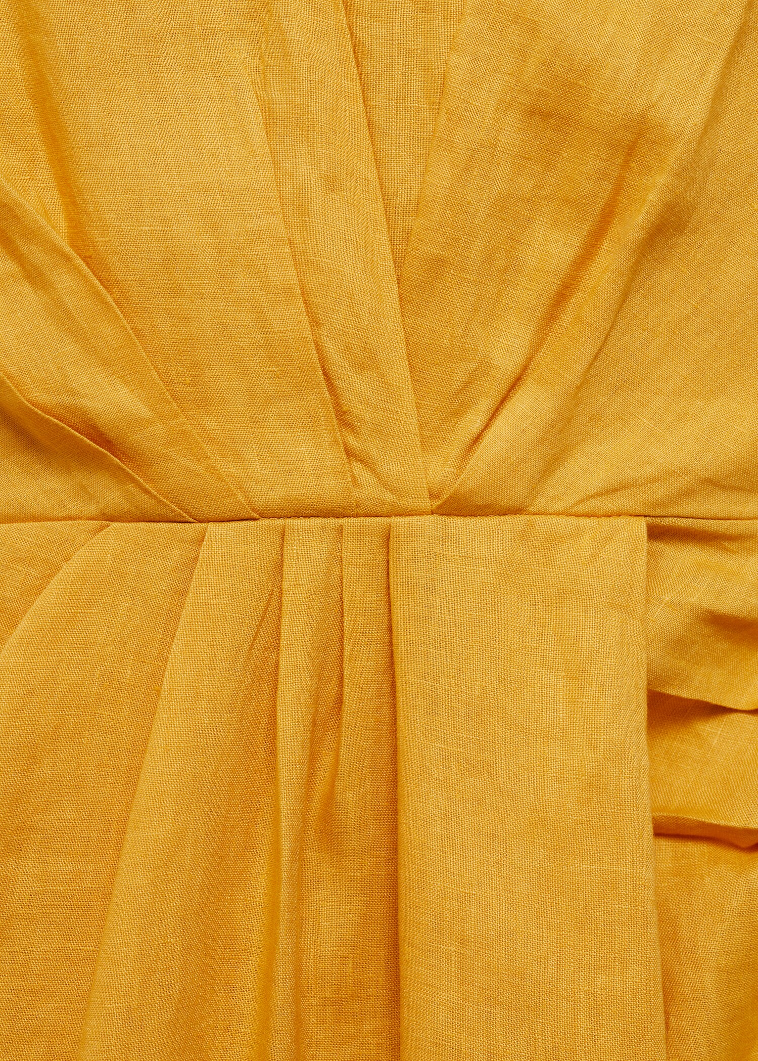 Robe midi plissée en lin - Détail de l'article 8