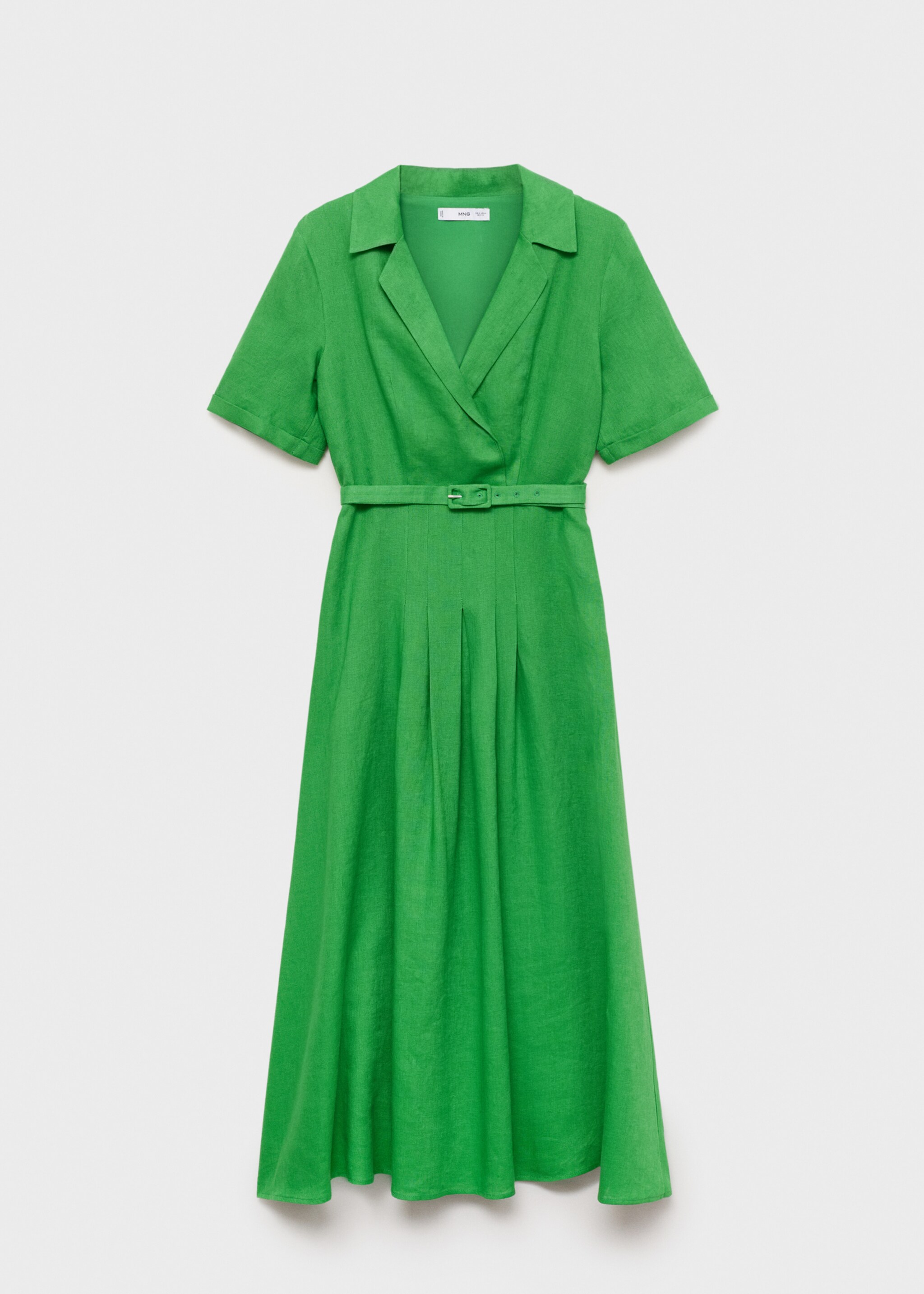 Belt linen dress - Article without model