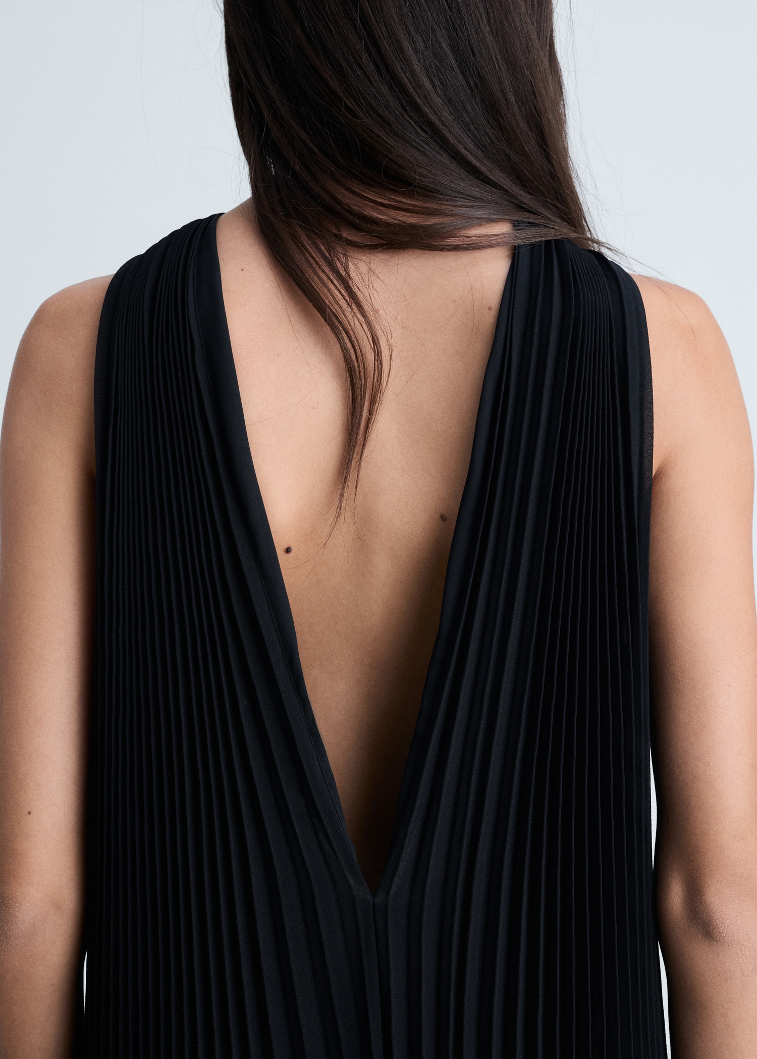 Robe longue plissée Femme MANGO France (La Réunion)