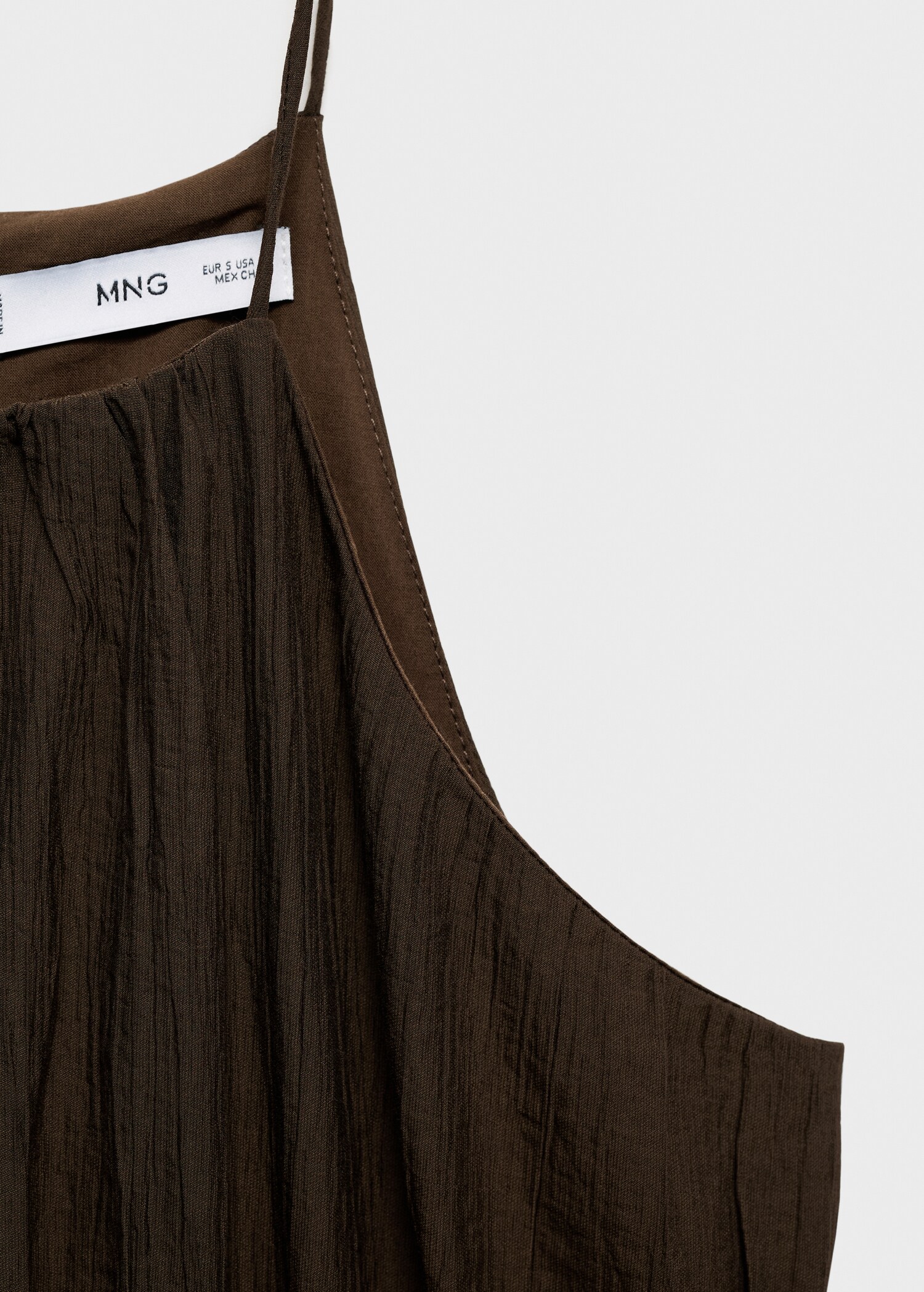 Midi-dress with gathered waist - Details of the article 8