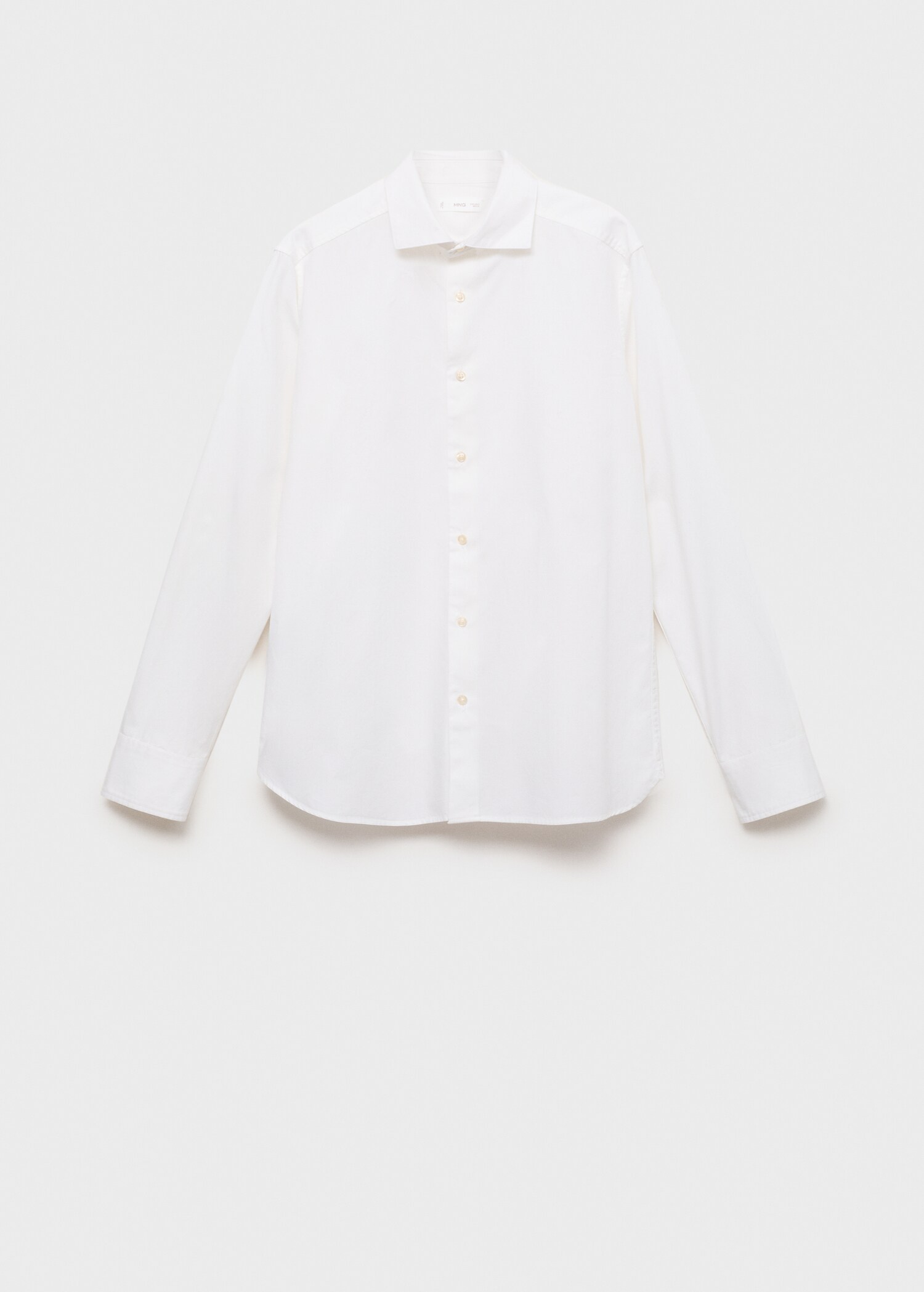 Classic-fit cotton shirt - Article without model