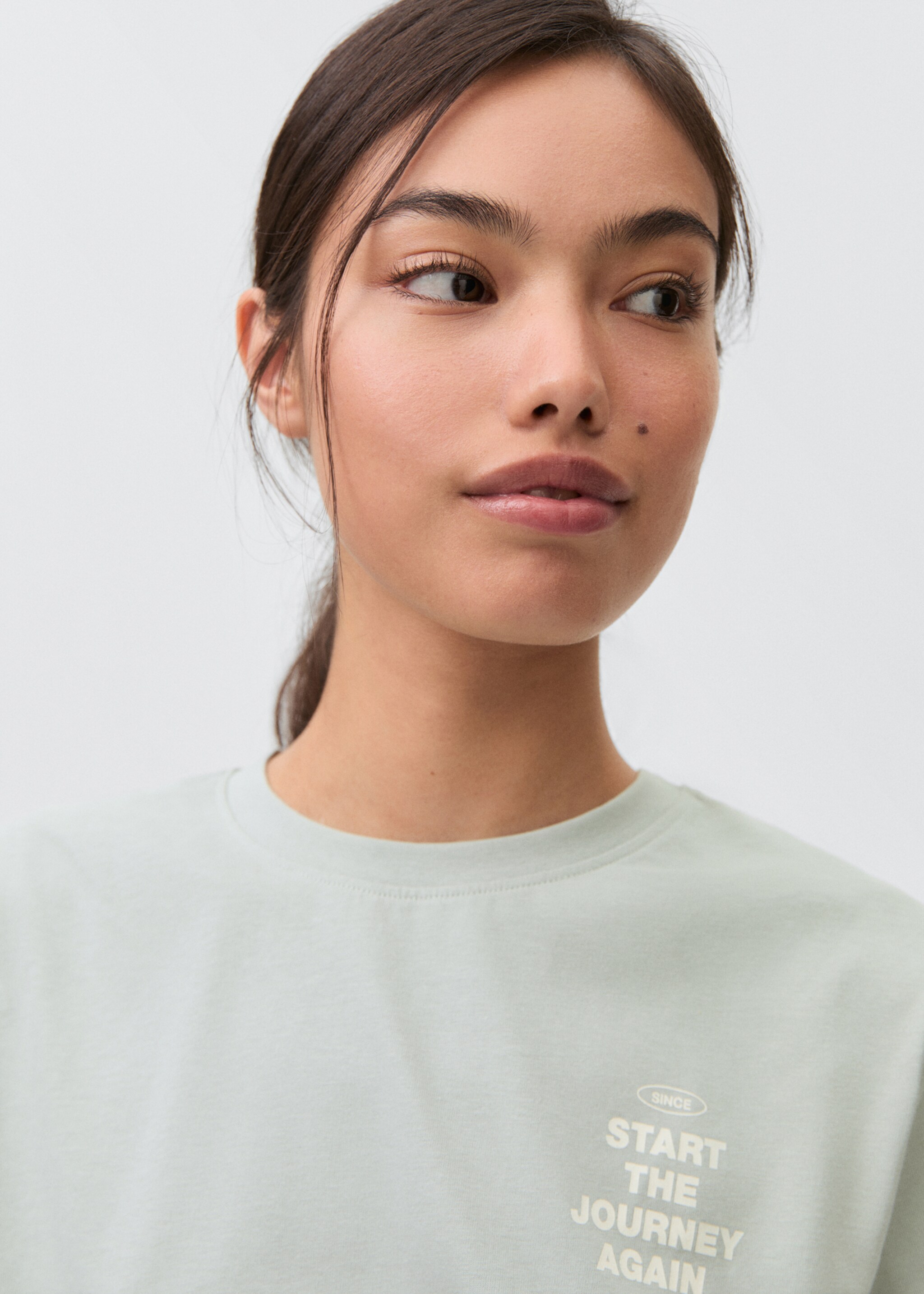 Message cotton T-shirt - Details of the article 1