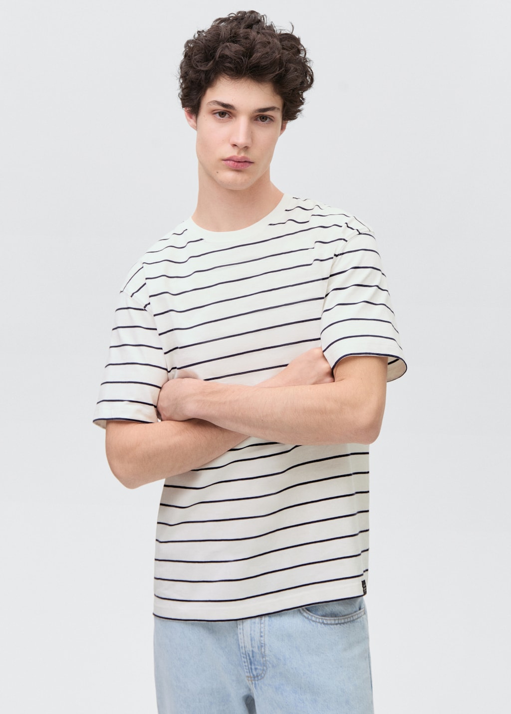 ★送料・関税込★GLOWNY★90S RAGLAN STRIPED TEE★ GLOWNY] 90S RAGLAN STRIPED TEE (BEIGE) 正規品 韓国ブランド