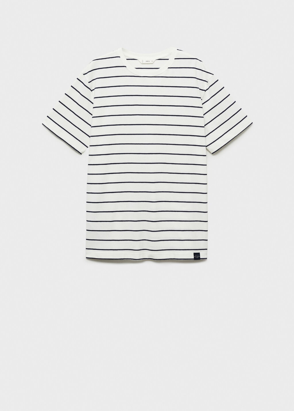 Striped short-sleeved t-shirt - Teen | MANGO USA