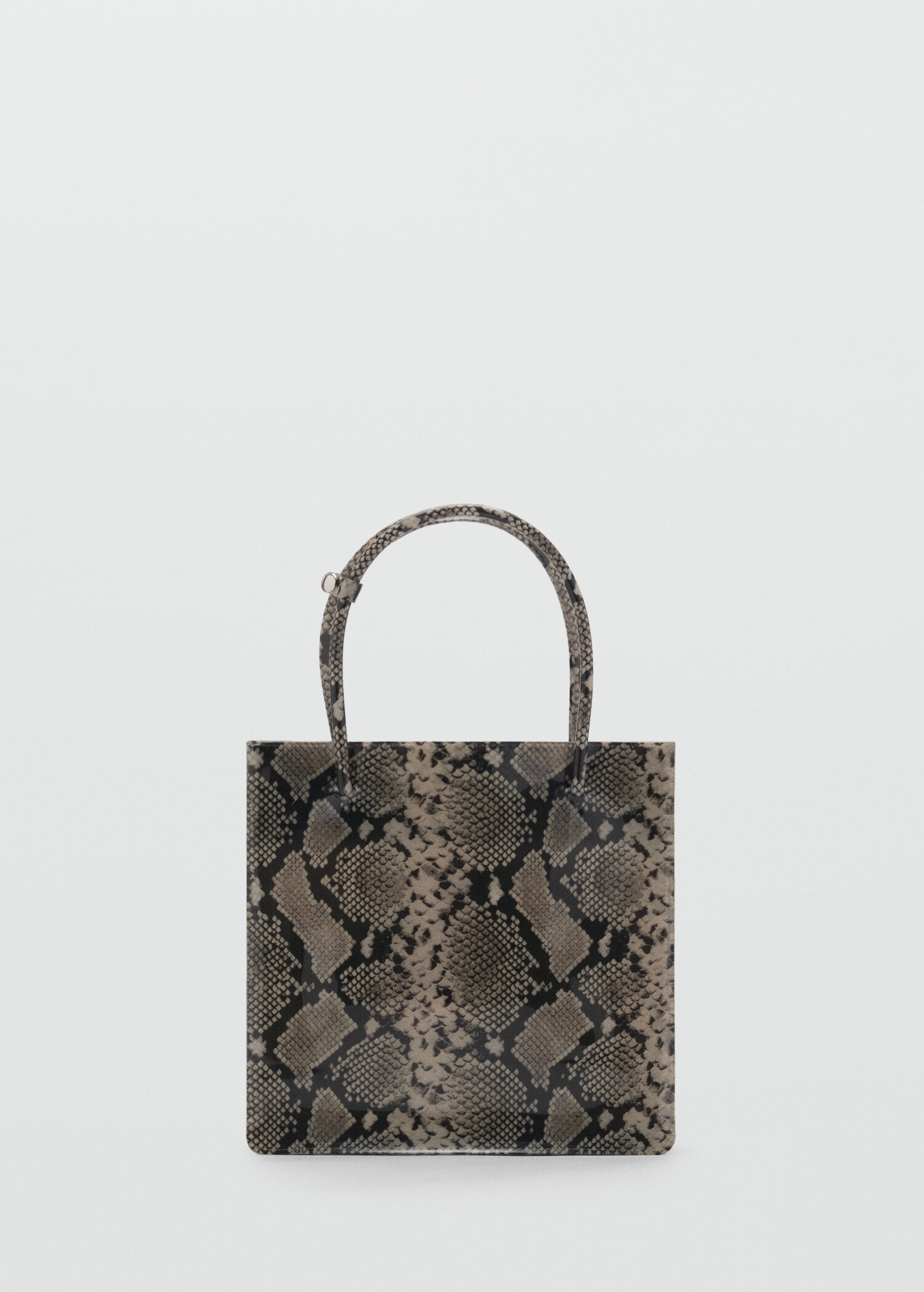 Bolso mano doble asa animal print - Artículo sin modelo