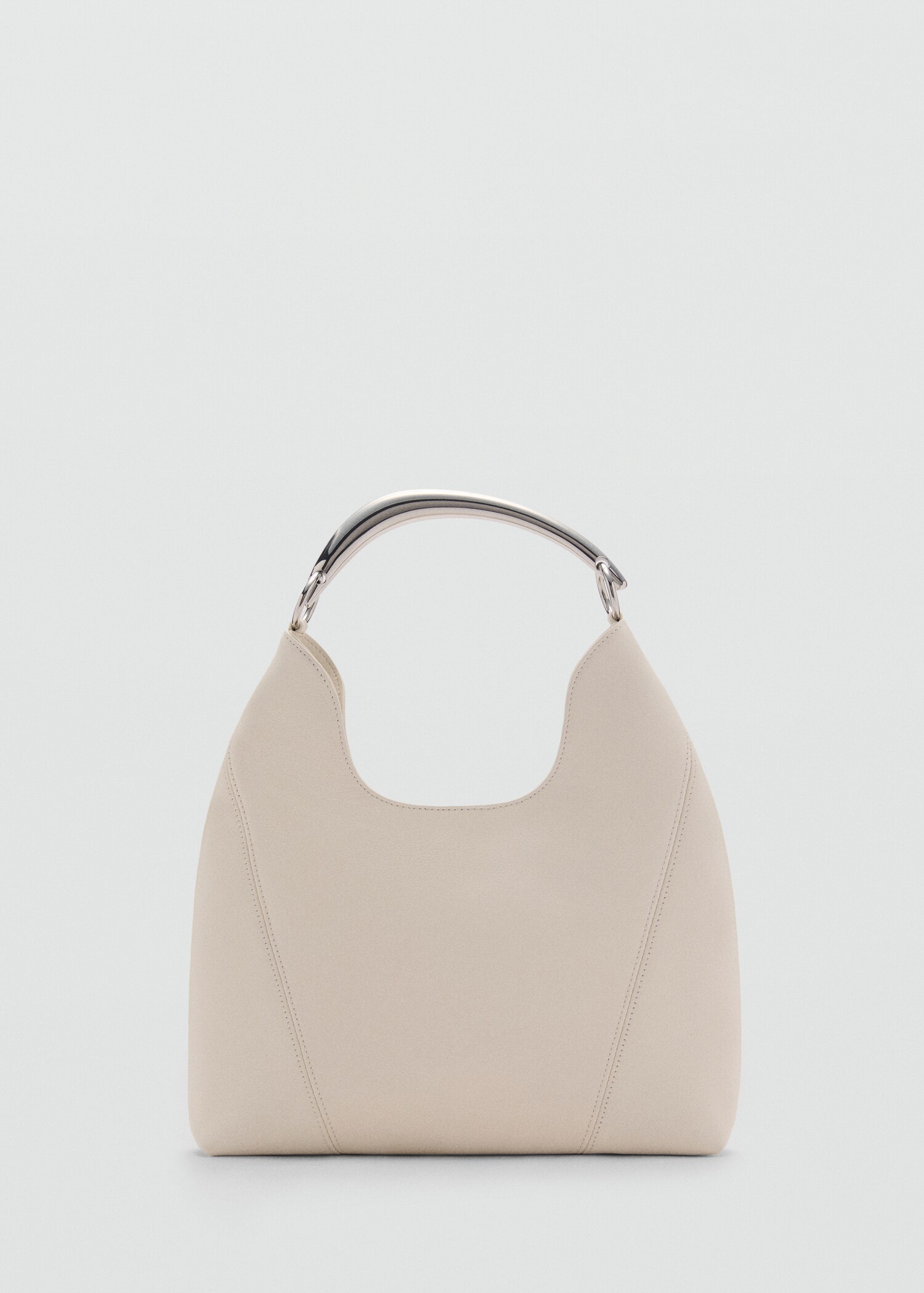 Schultertasche mit Metall-Henkel - Artikel ohne Model