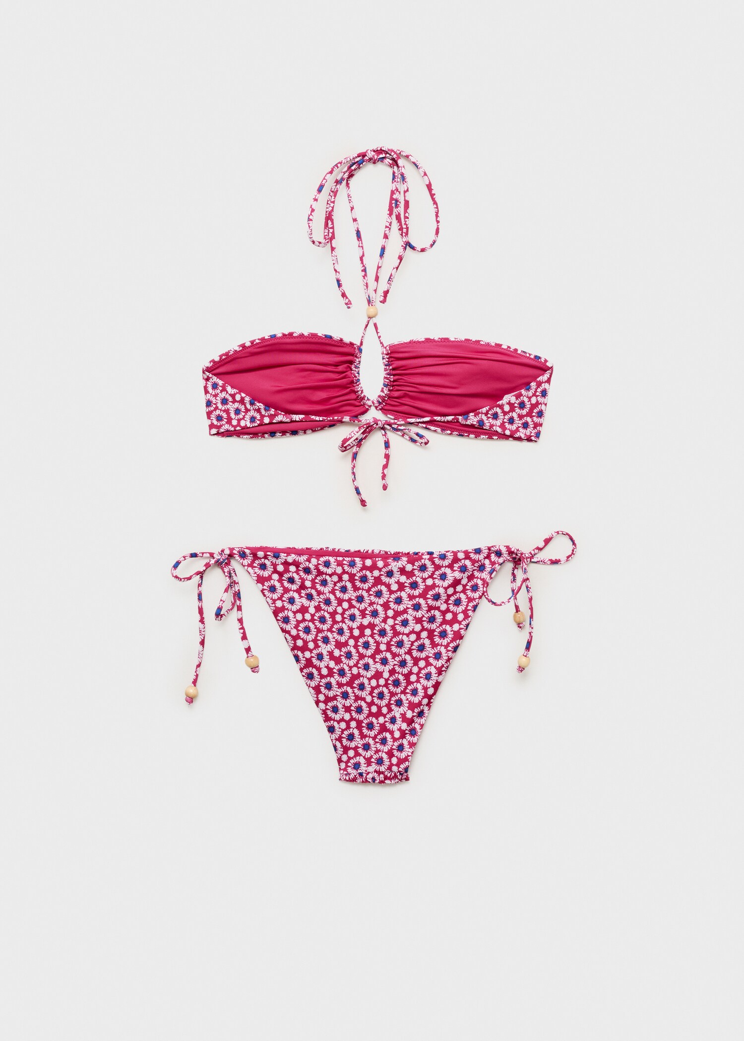 Desenli bandeau bikini - Ürün detayı 0
