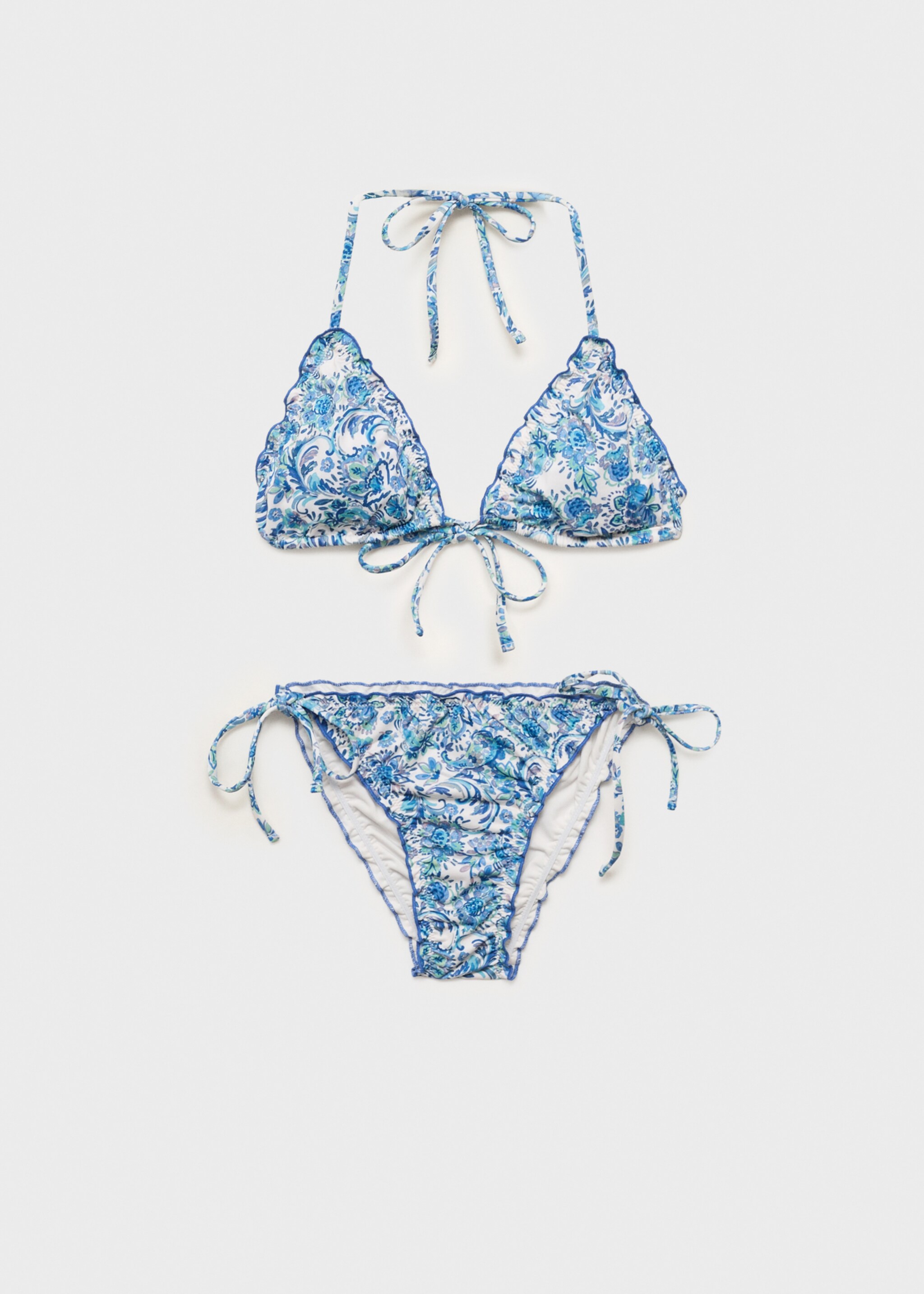 Bikini with printed trim - Article without model