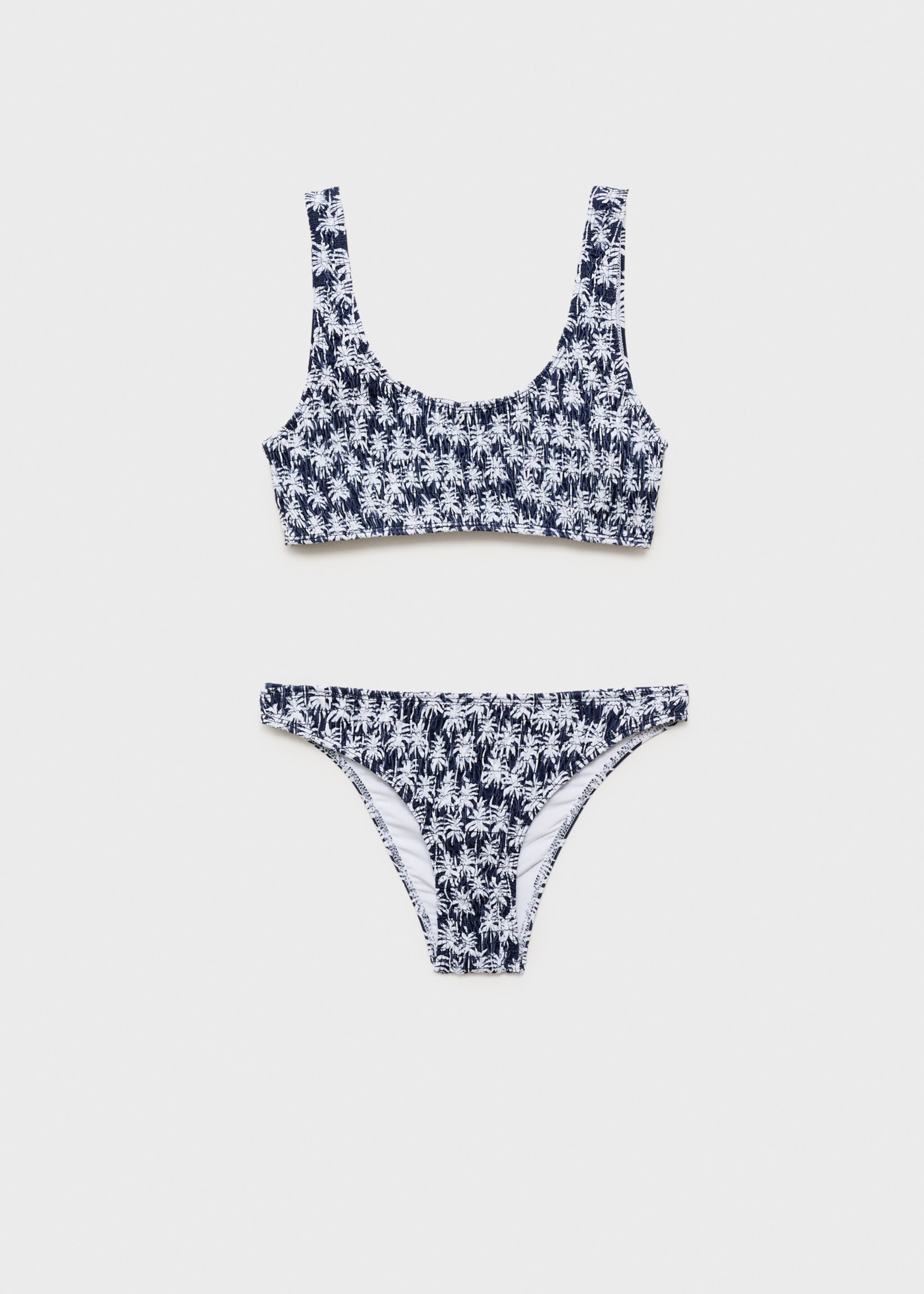 Ruched printed bikini - Article without model