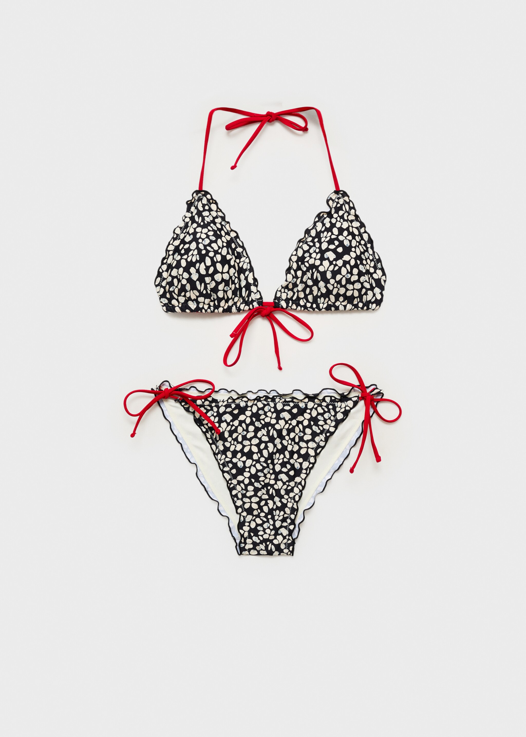 Bikini with printed trim - Article without model
