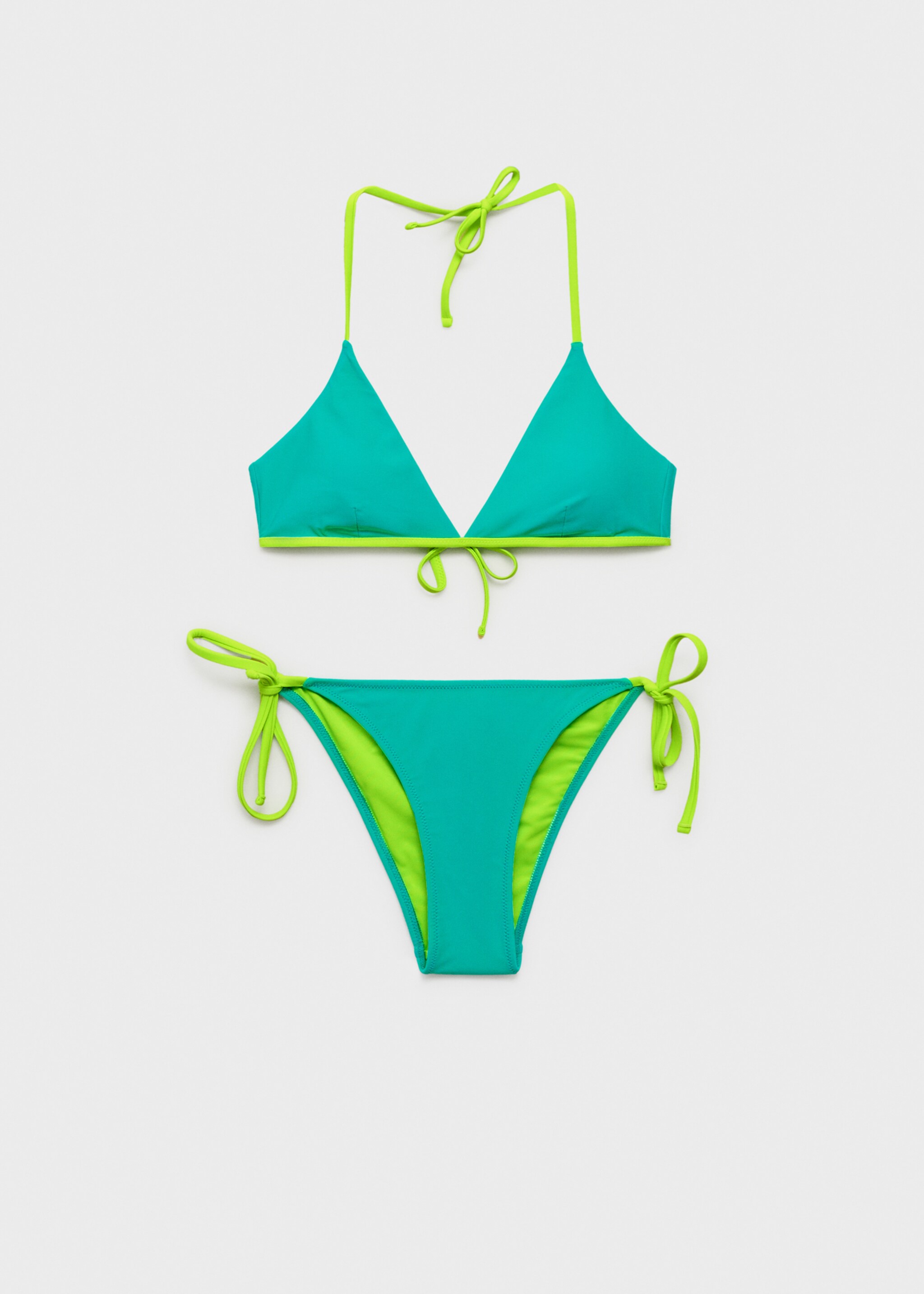 Zweifarbiger Bikini - Artikel ohne Model