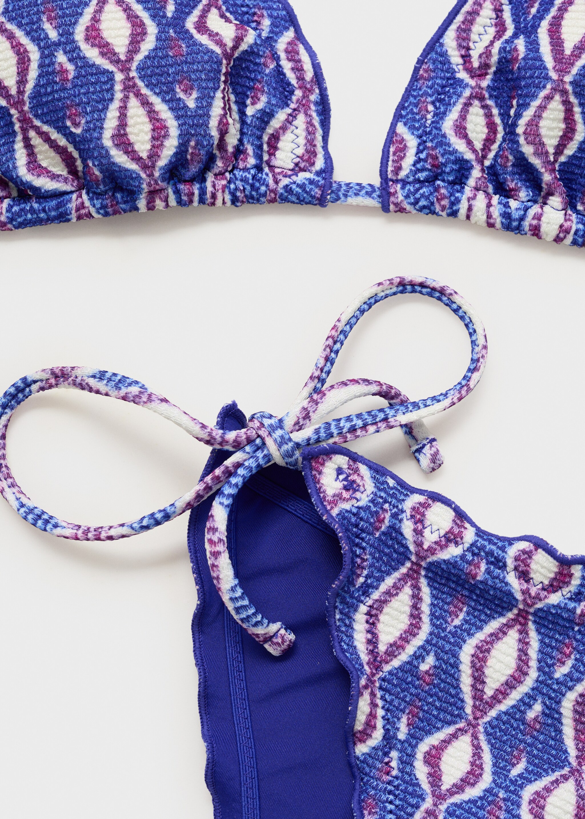 Bikini estampado ribete - Detalle del artículo 0