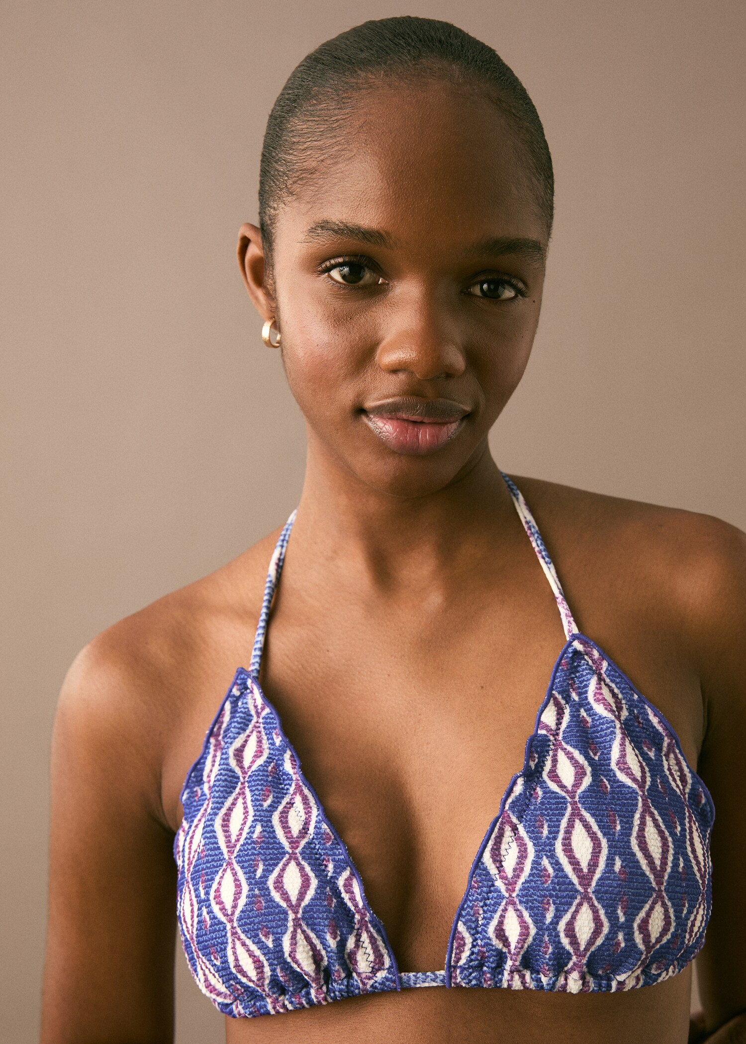 Bikini estampado ribete - Detalle del artículo 1