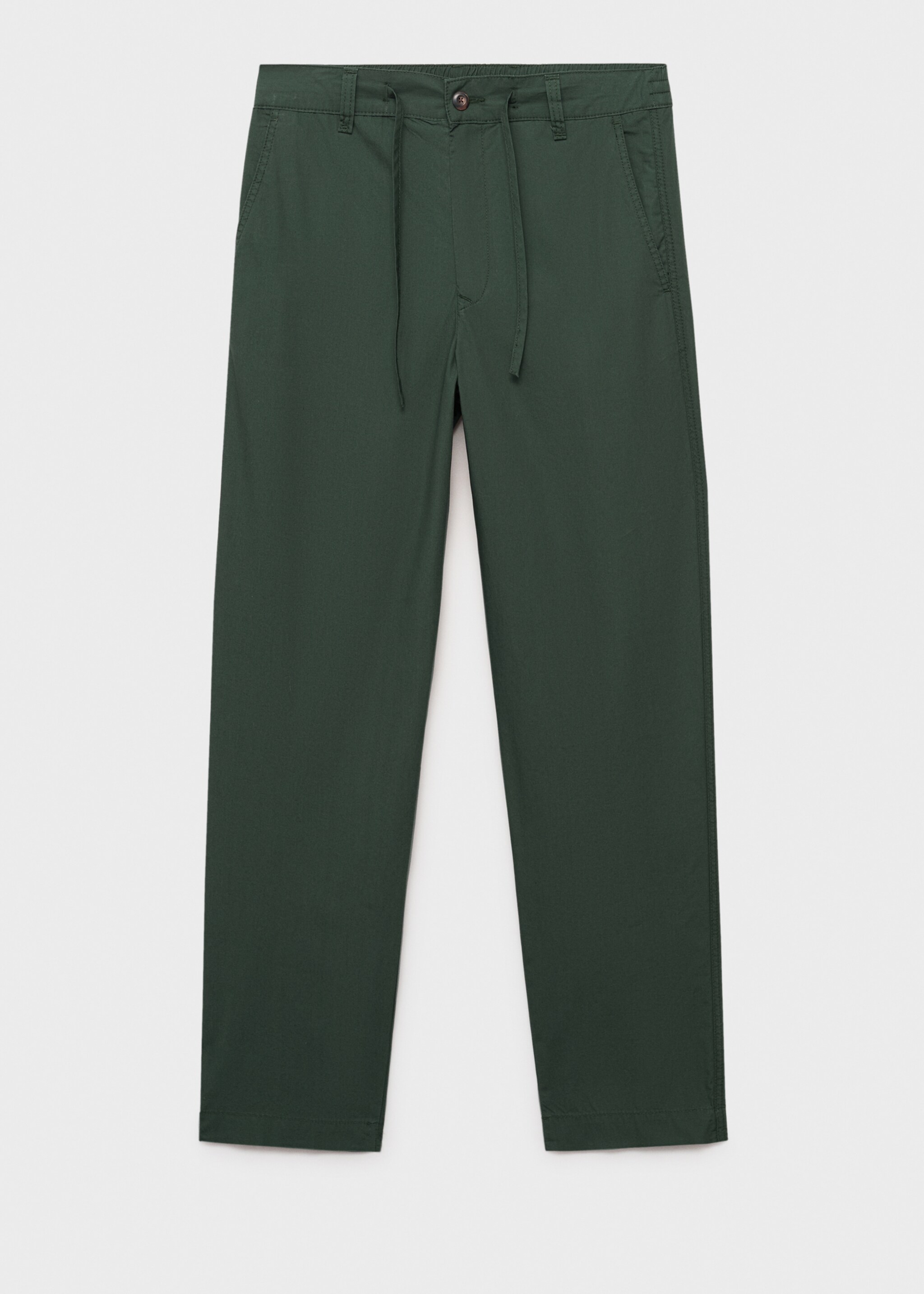 Pantalon en popeline de coton - Article sans modèle