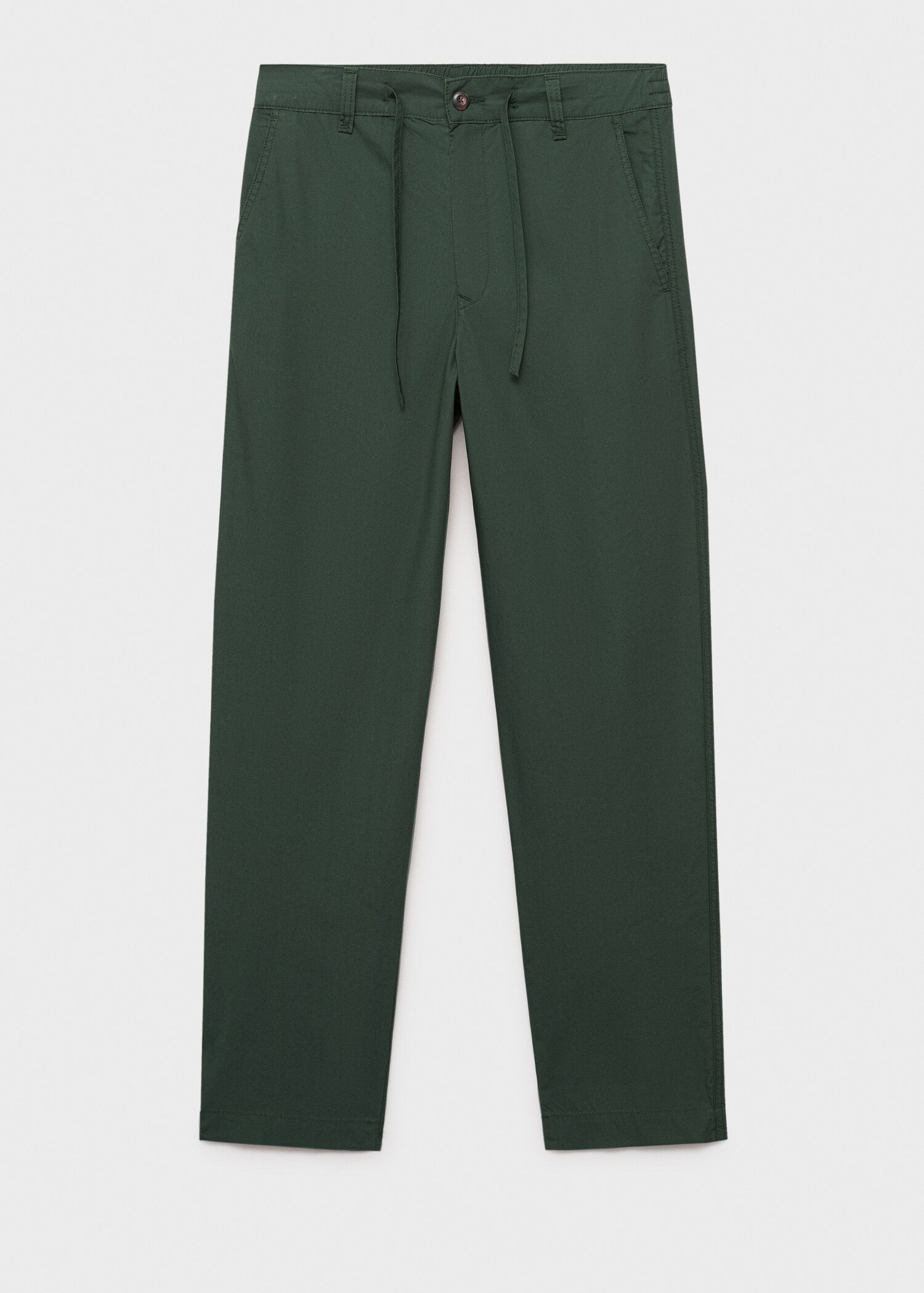 Pantalon en popeline de coton - Article sans modèle
